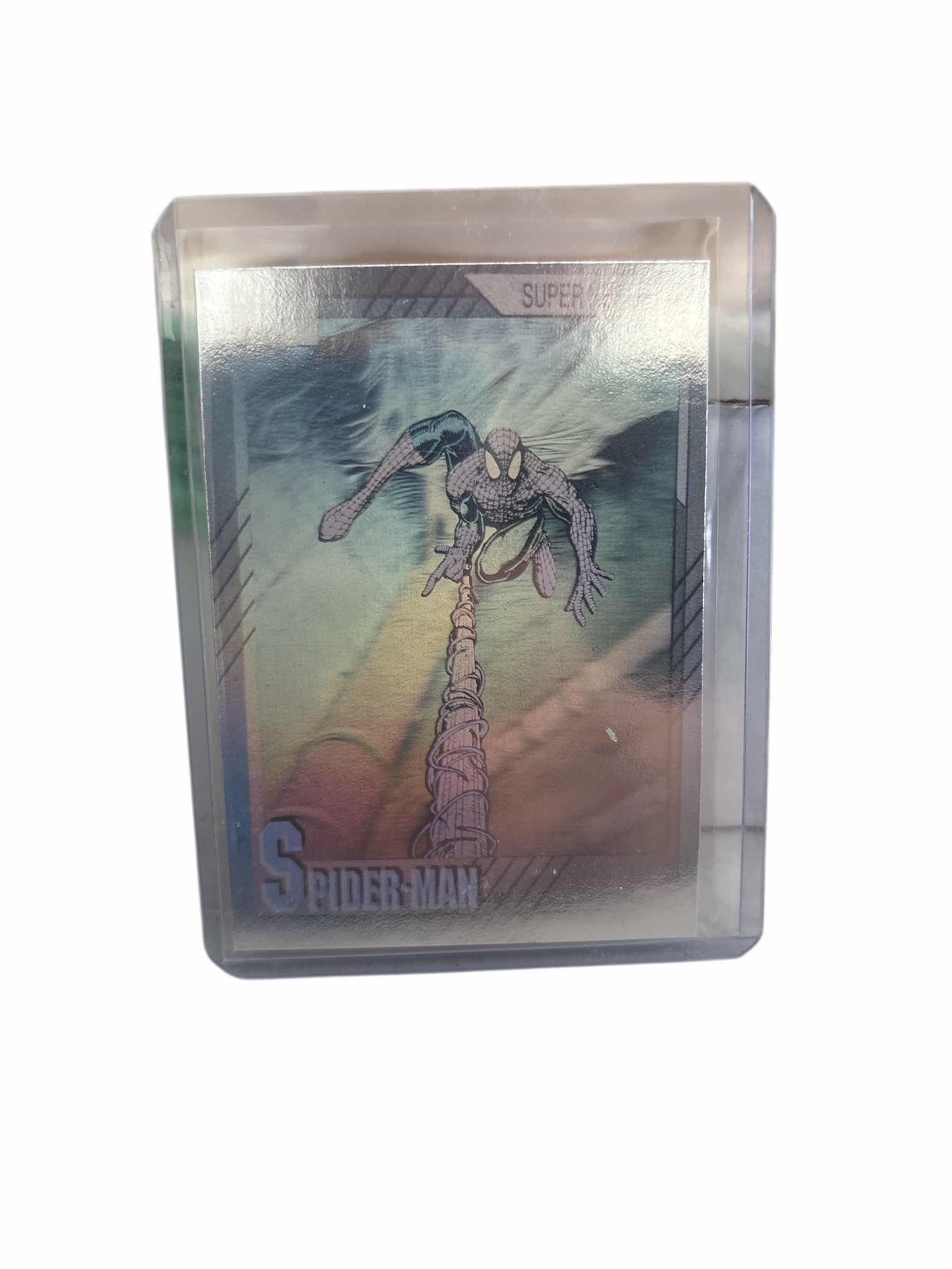 Photo 1 of MARVEL IMPEL TRADING CARD HOLOGRAPHIC “ SPIDER-MAN “ SERIES II CARD #H-1