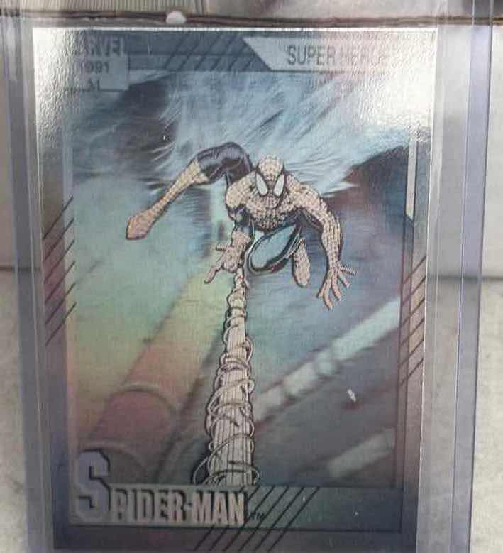 Photo 1 of MARVEL IMPEL TRADING CARD HOLOGRAPHIC “ SPIDER-MAN “ SERIES II CARD #H-1