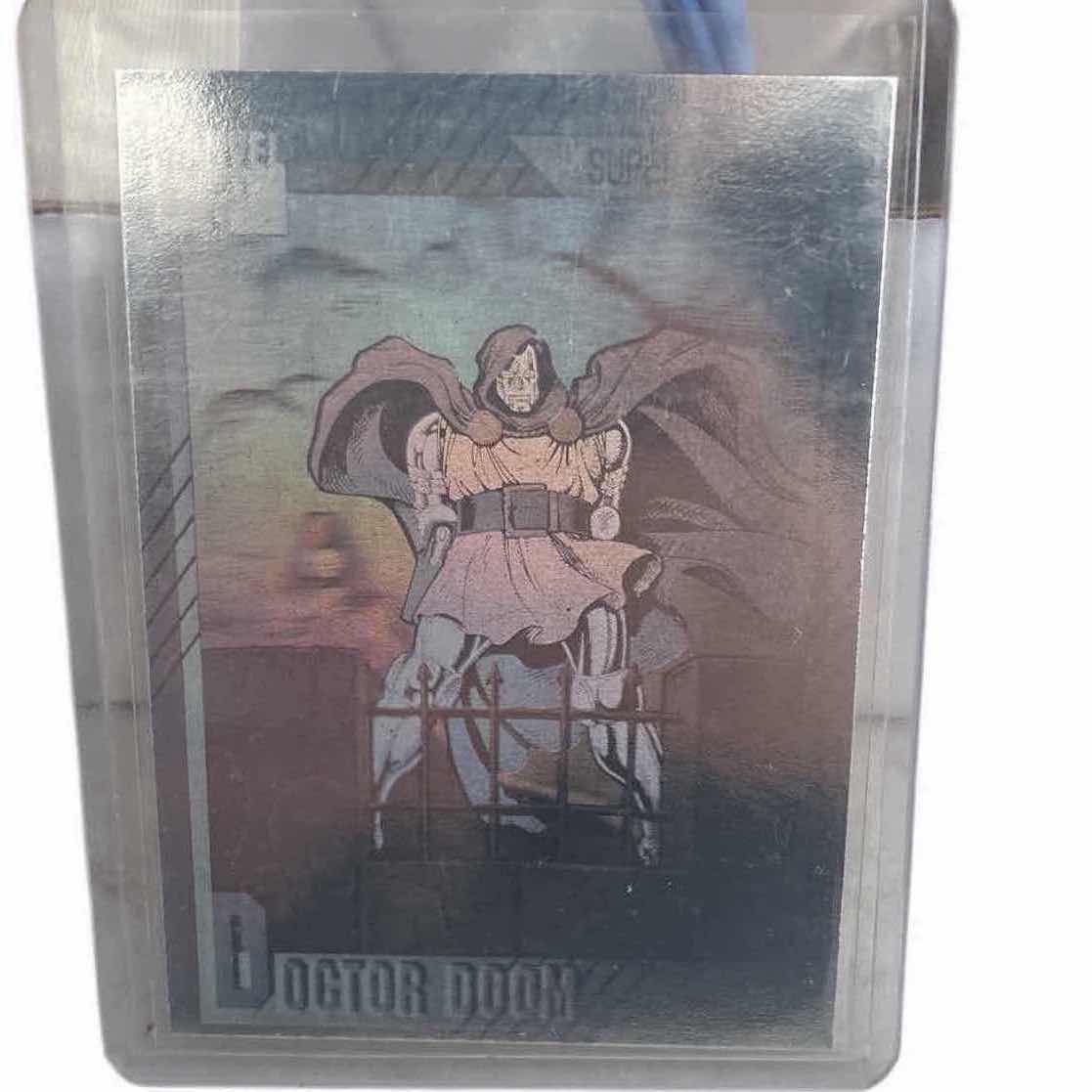 Photo 1 of MARVEL IMPEL TRADING CARD HOLOGRAPHIC “ DOCTOR DOOM “ SERIES II CARD #H-4