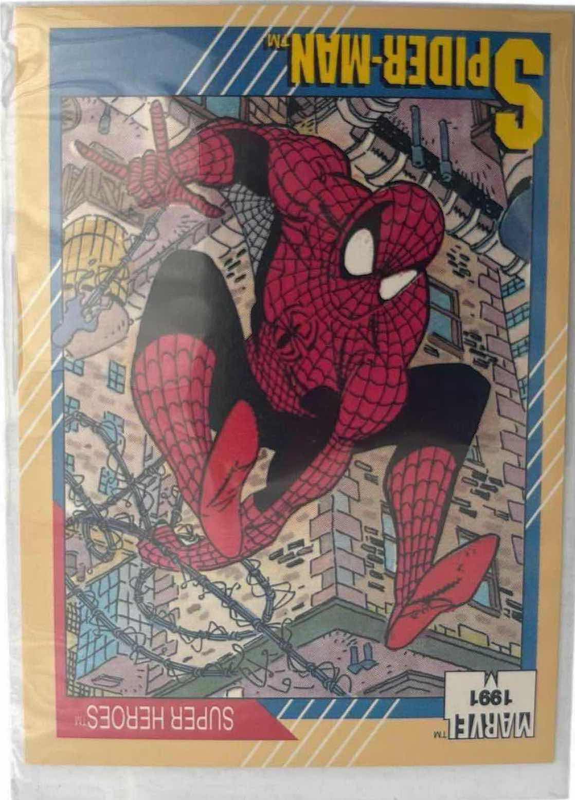 Photo 1 of MARVEL IMPEL TRADING CARD “ SPIDER-MAN “ SERIES II CARD #1