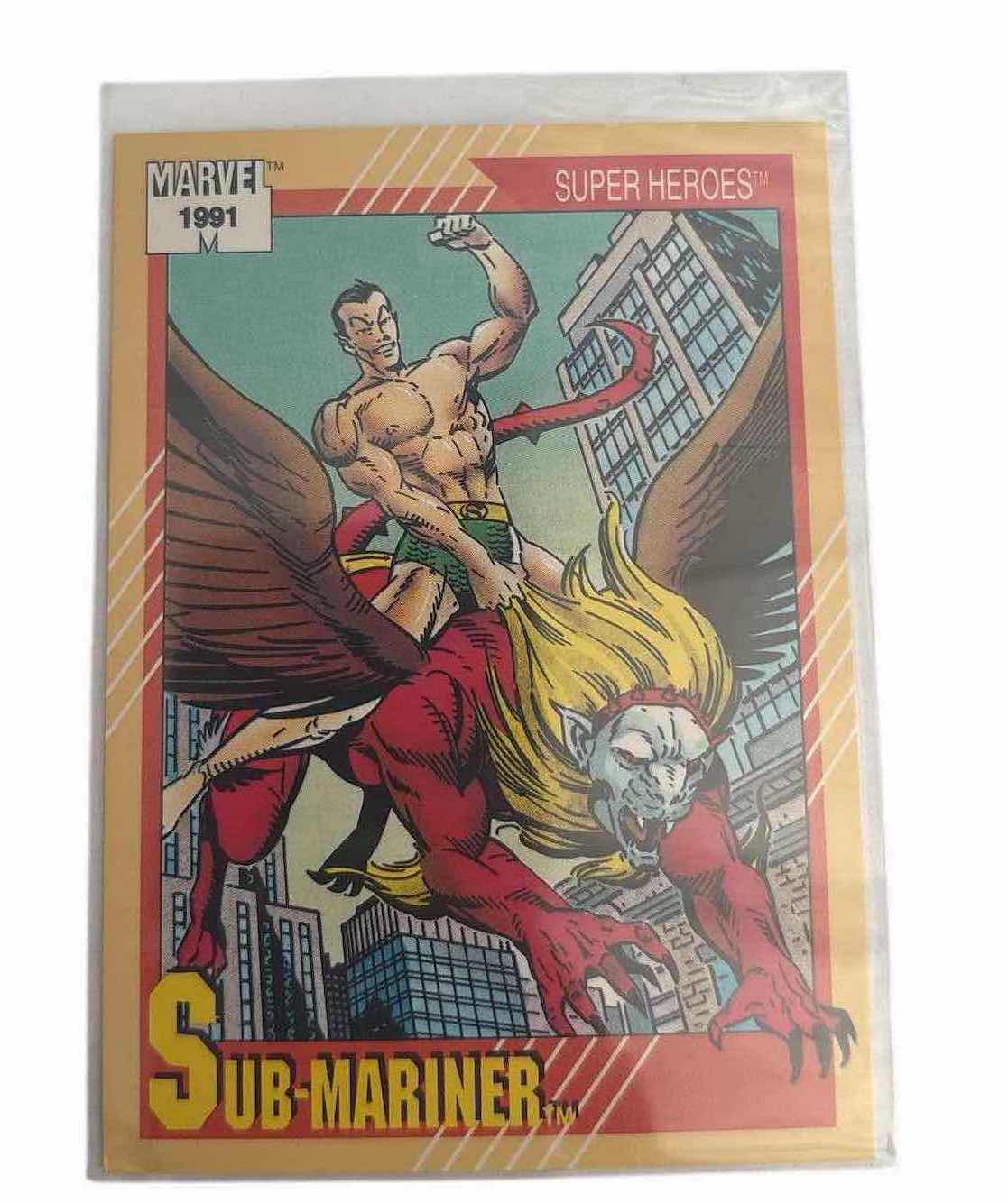 Photo 1 of MARVEL IMPEL TRADING CARD “ SUB-MARINER “ SERIES II CARD #6