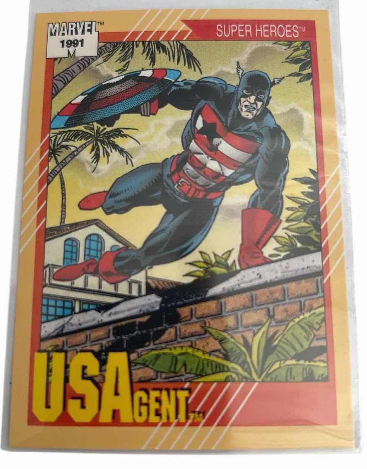 Photo 1 of MARVEL IMPEL TRADING CARD “ USAGENT “ SERIES II CARD #35