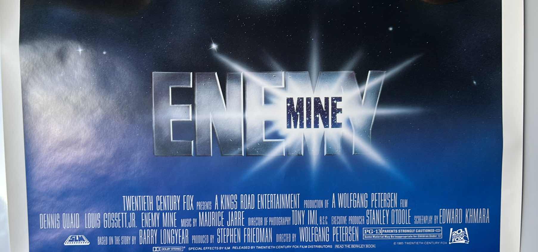 Photo 1 of 15-FEATURE MOVIE POSTERS IN CARDBOARD TUBES-VARIOUS TITLES & PRODUCTION COMPANIES (SEE NOTES FOR DETAILS) 27"X40"