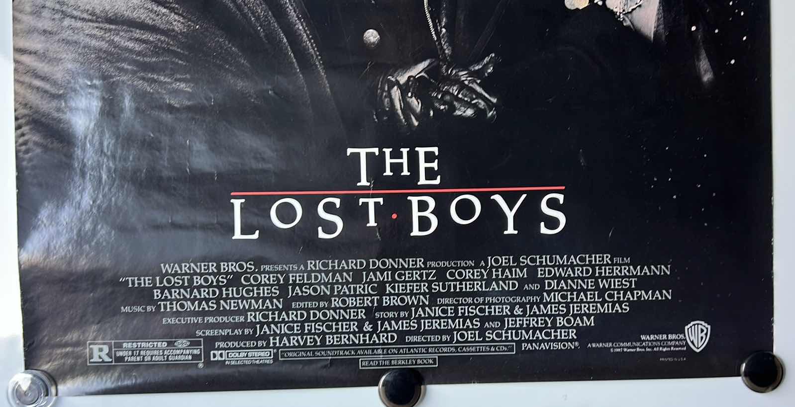 Photo 1 of 15-FEATURE MOVIE POSTERS IN CARDBOARD TUBES-VARIOUS TITLES & PRODUCTION COMPANIES (SEE NOTES FOR DETAILS) 27"X40"