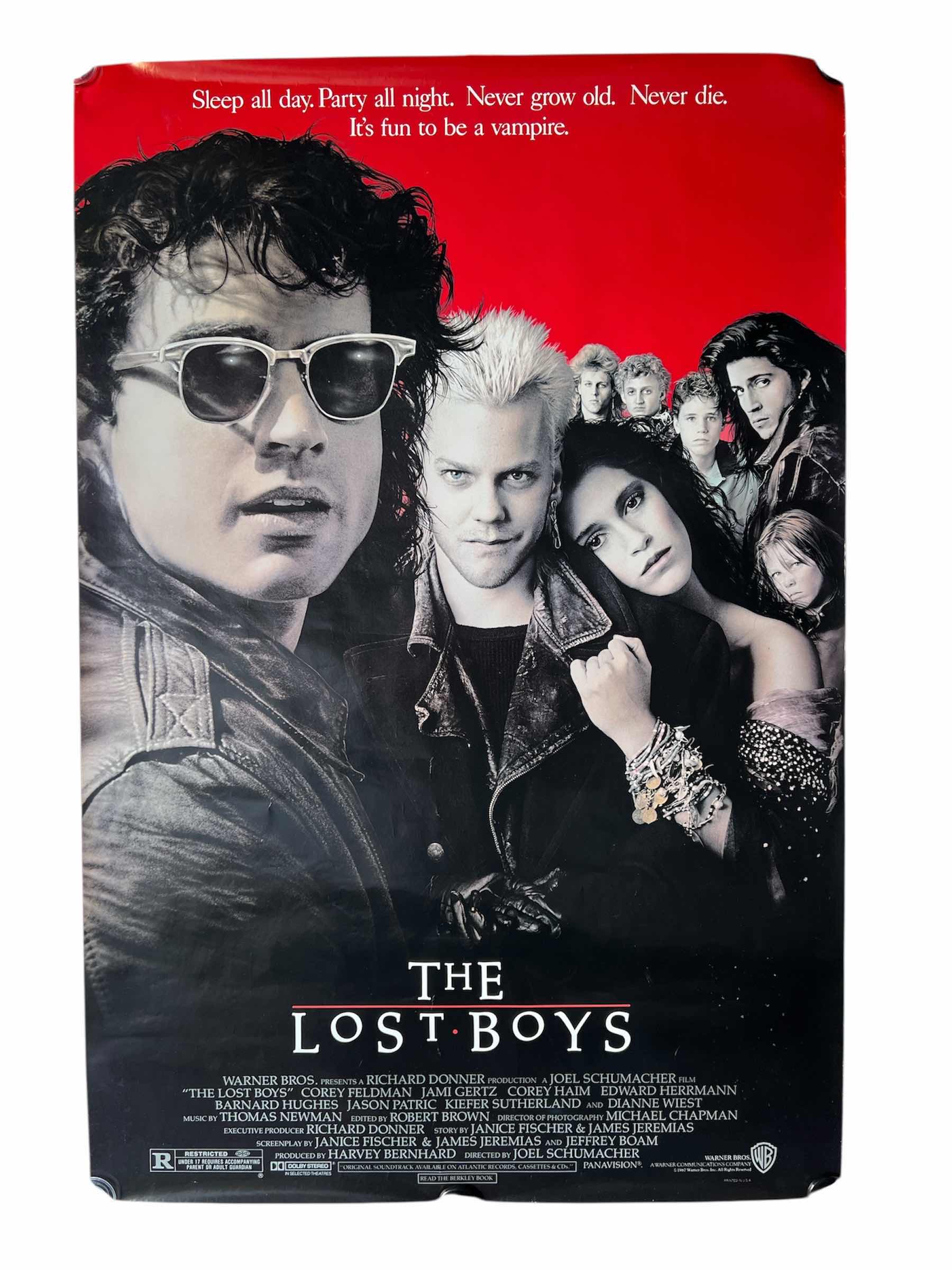 Photo 1 of 15-FEATURE MOVIE POSTERS IN CARDBOARD TUBES-VARIOUS TITLES & PRODUCTION COMPANIES (SEE NOTES FOR DETAILS) 27"X40"