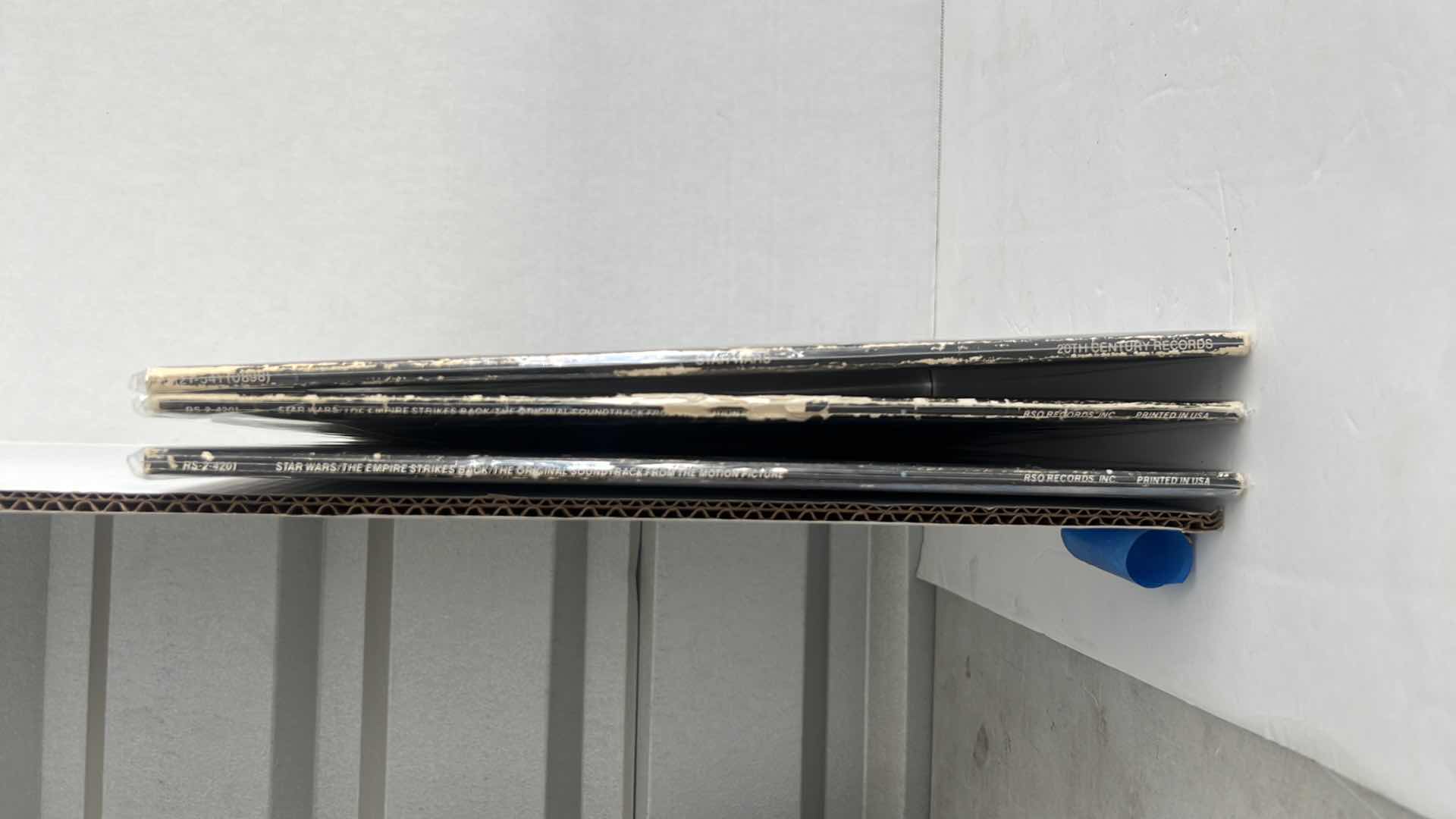 Photo 1 of 3 STAR WARS SOUNDTRACK VINYL RECORDS, 2-THE EMPIRE STRIKES BACK, STAR WARS IN SEALED PLASTIC