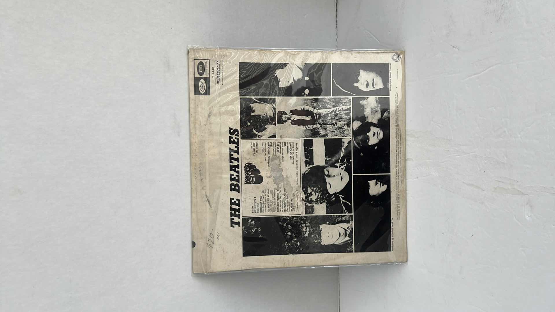Photo 1 of BEATLES VINYL RECORDS, THE BEATLES 1962-1966, RUBBER SOUL IN SEALED PLASTIC