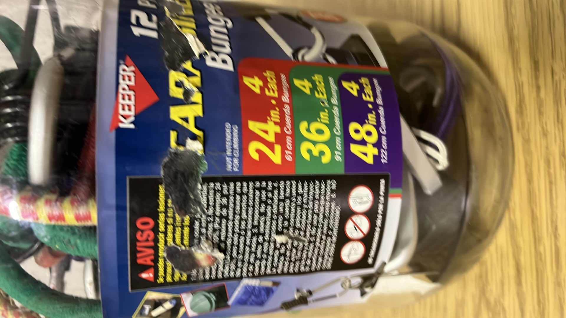 Photo 1 of TUB OF BUNGEE CORDS