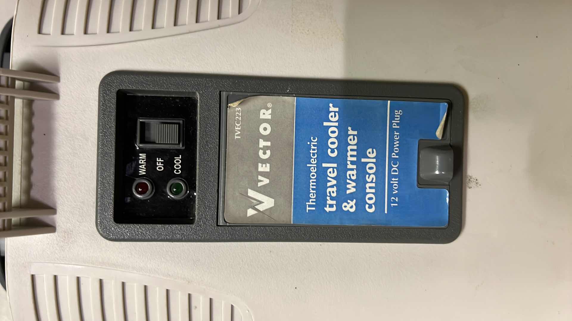 Photo 1 of VECTOR TRAVEL COOLER AND WARMER CONSOLE WITH 12 VOLT DC POWER PLUG 13”H X 9”W X 13”D