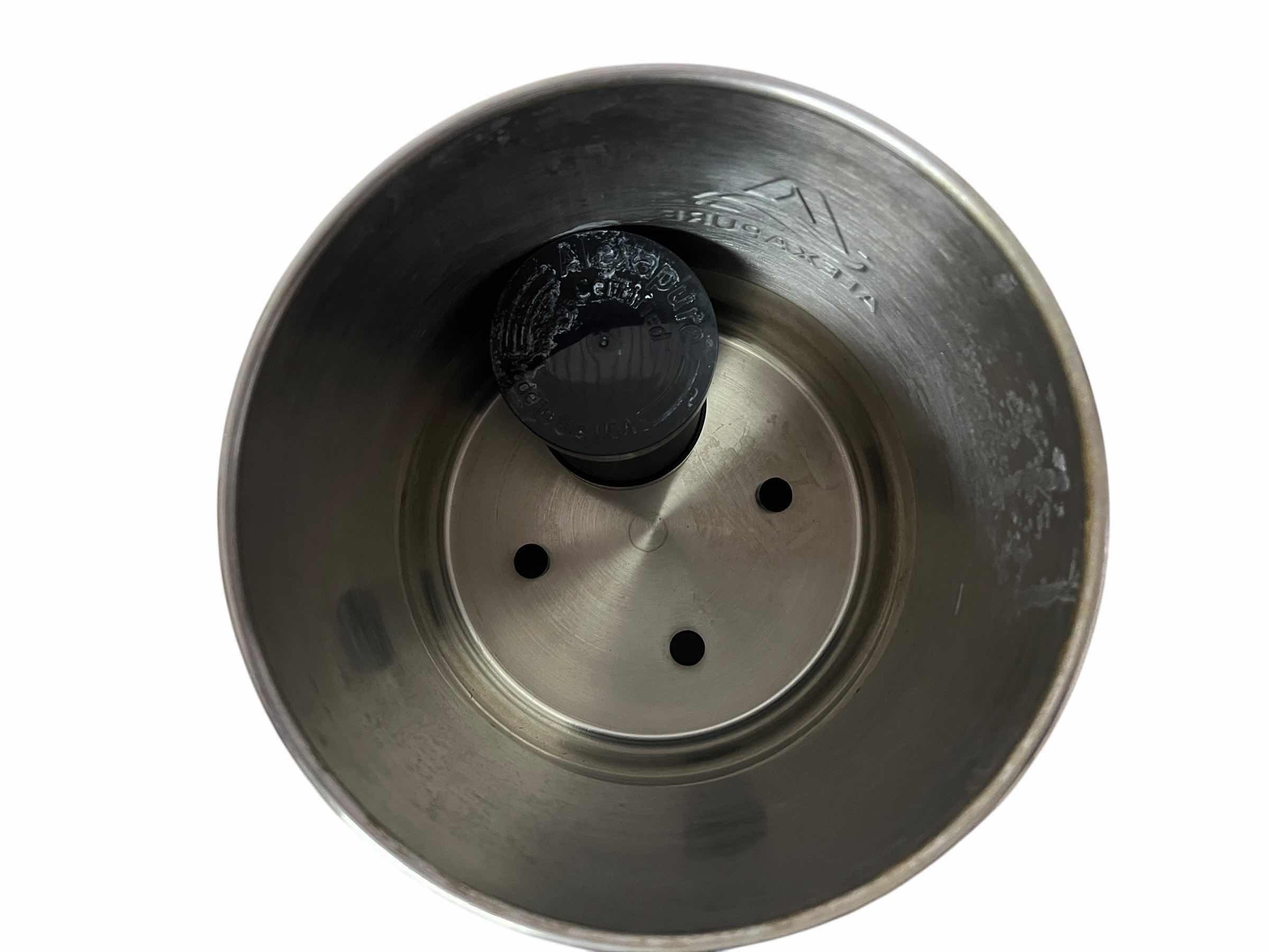 Photo 1 of ALEXAPURE WATER FILTRATION SYSTEM 19.5”H X 8.5” DIAMETER