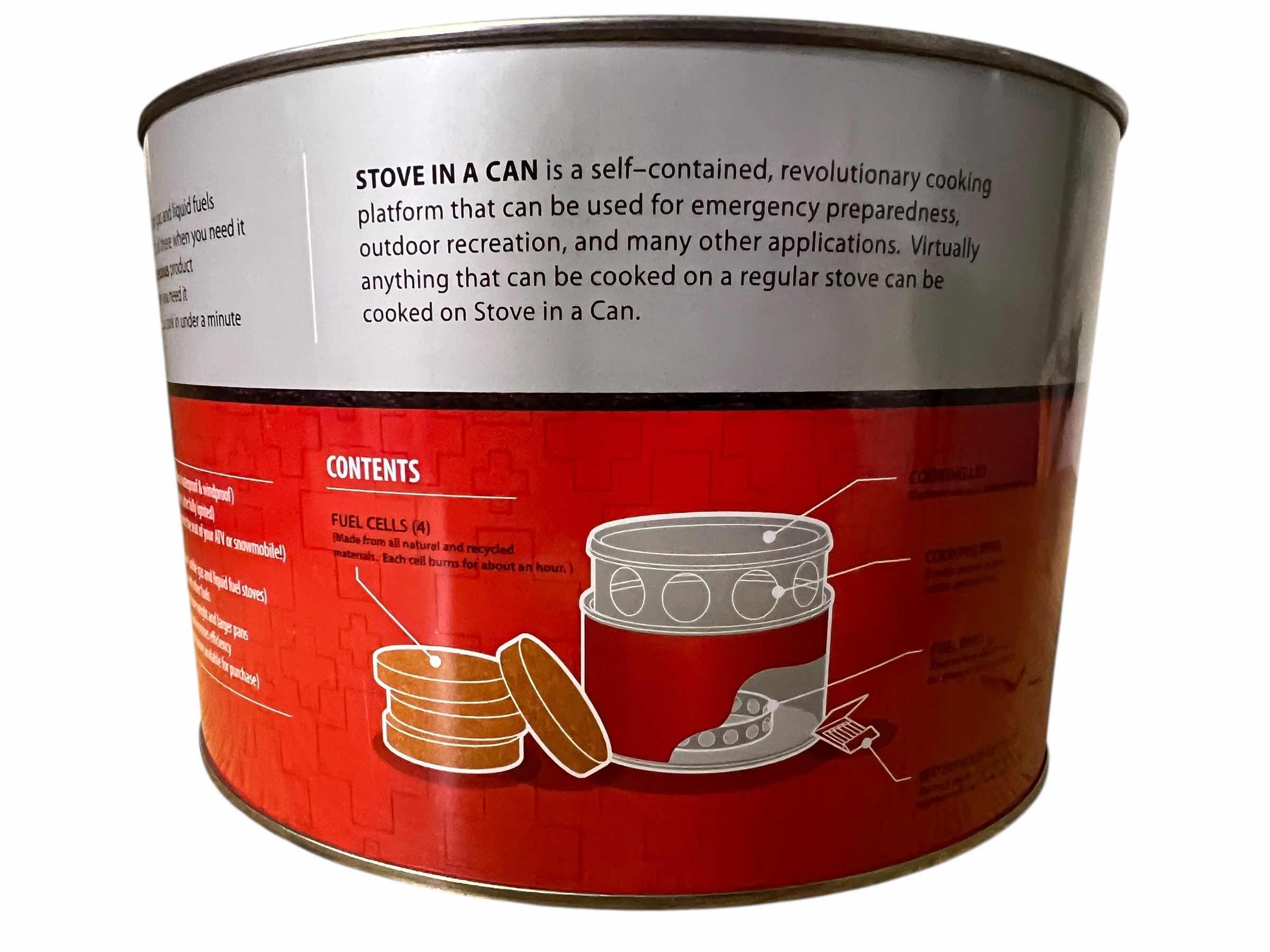 Photo 1 of 2-STOVE IN A CAN ALL-IN-ONE COOKING SOLUTION (2 CANS)