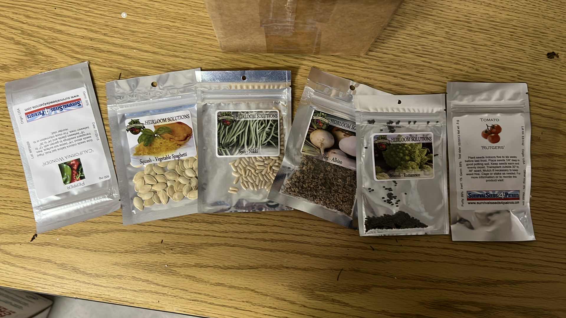 Photo 1 of ASSORTED BOX OF SEEDS