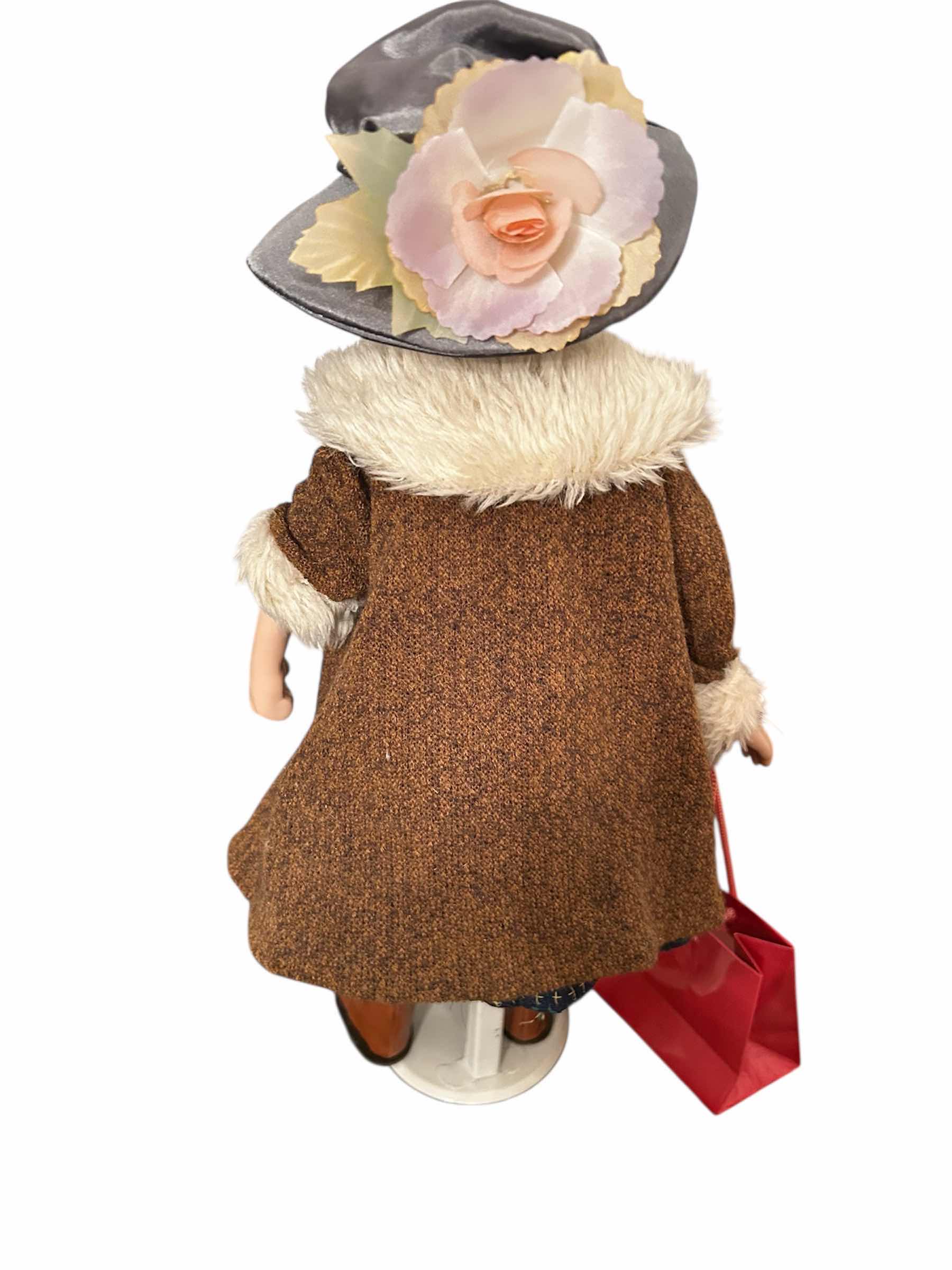 Photo 1 of COLLECTABLE PORCELAIN GRANDMA DOLL H 19"