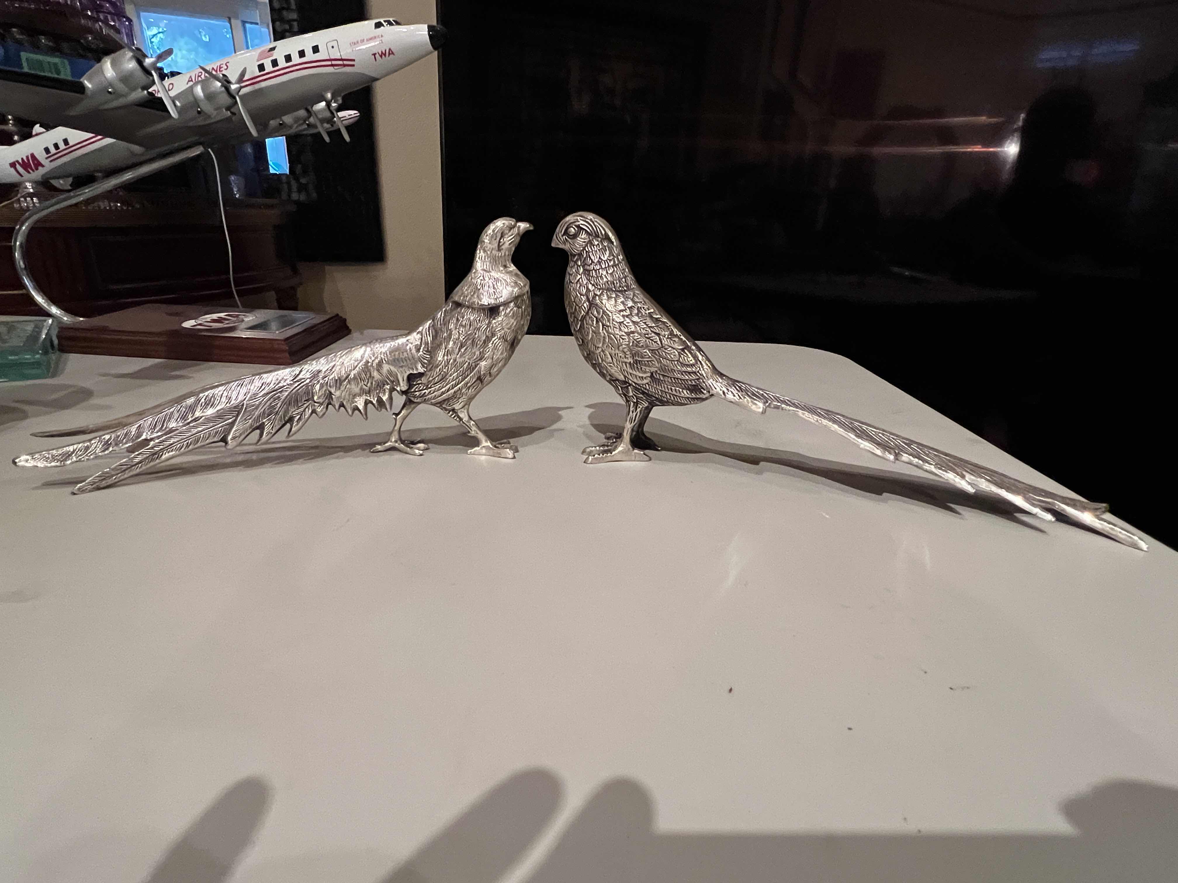 Photo 1 of 2 METAL BIRD DECOR PIECES 4”H X 10”L