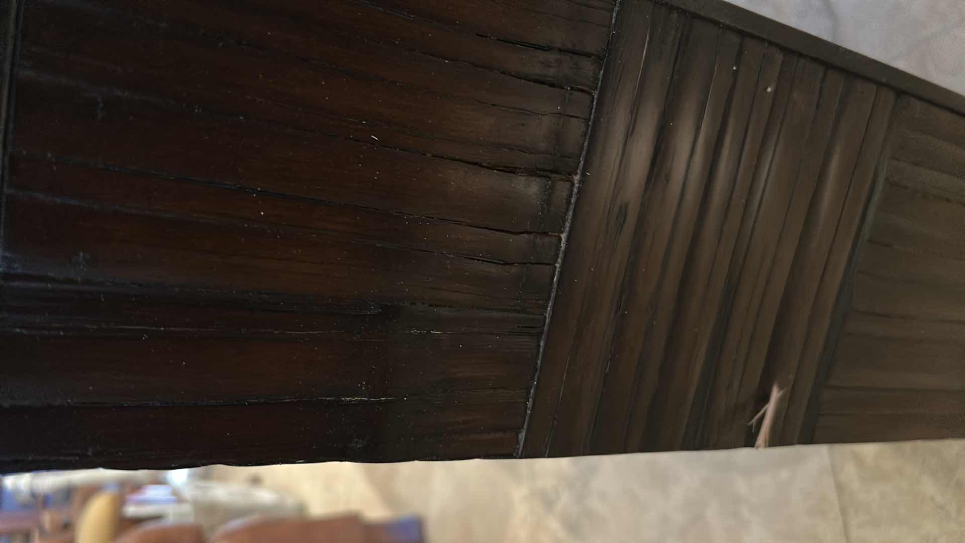 Photo 1 of BRUTALIST DESIGN CONSOLE TABLE 55" X 17" H 31"