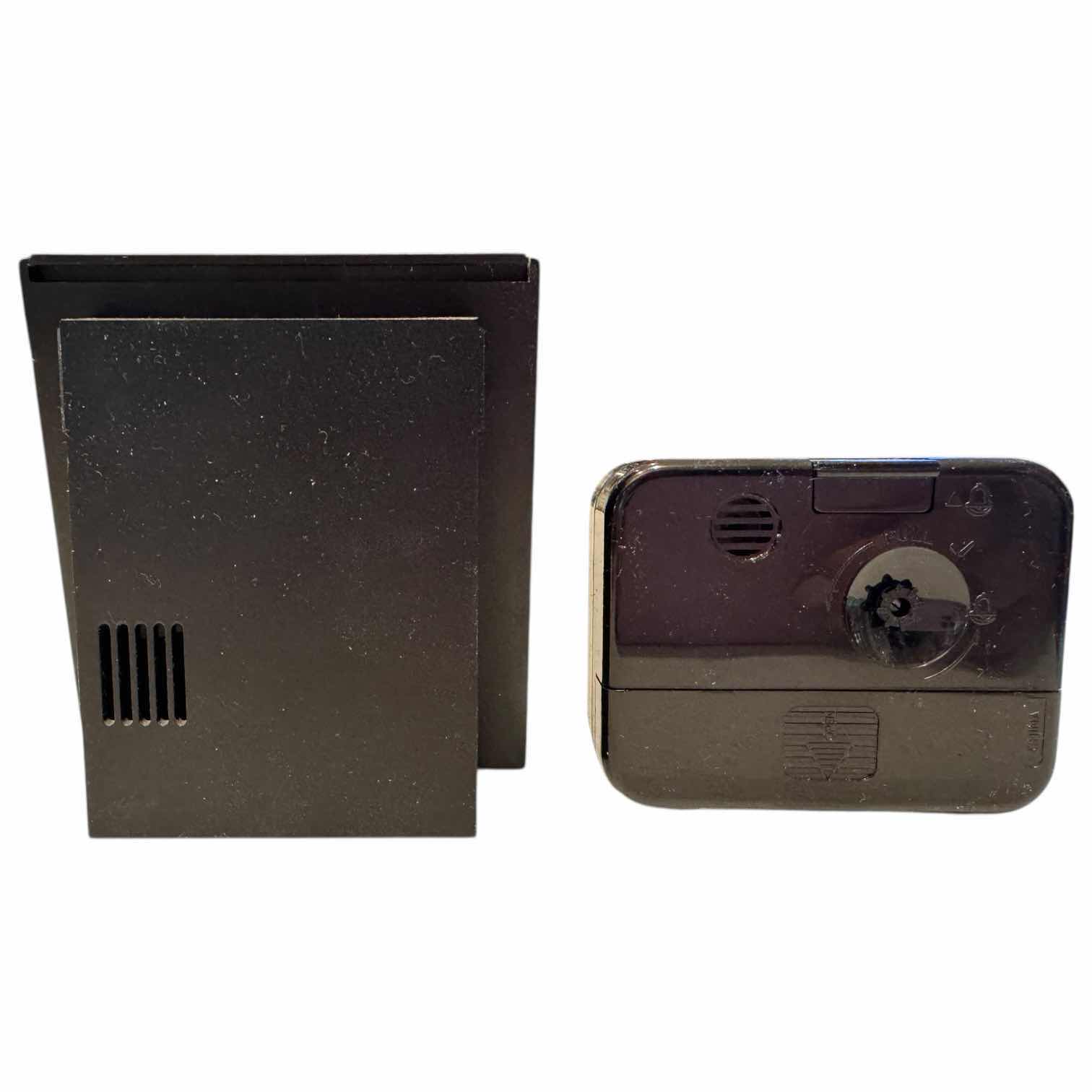 Photo 1 of E TECH AM/FM CLOCK RADIO EQUAY BRAUN BAI PICK ME UP ALARM CLOCKS 3.5” X H4”