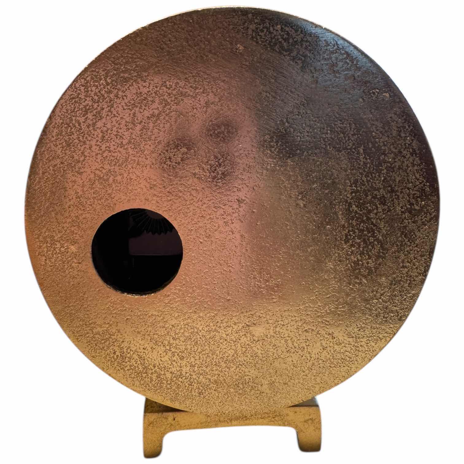 Photo 1 of CHASS CLOCK SET DESKTOP AND NEW BERKUS GOLD TONE CLOCK 9” X 2” X H3.5”