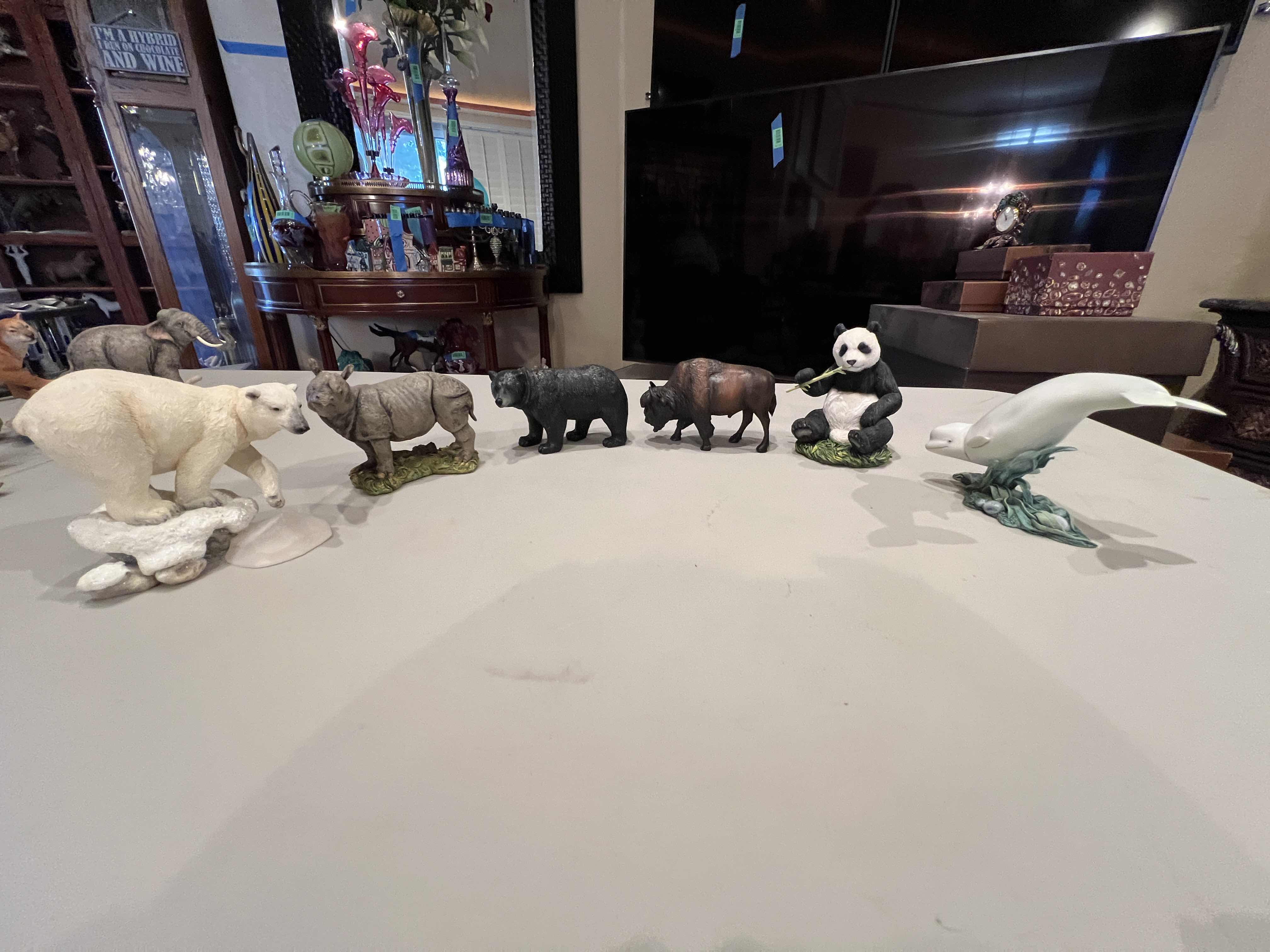 Photo 1 of 6 ANIMAL FIGURINES 3”H X 4”W