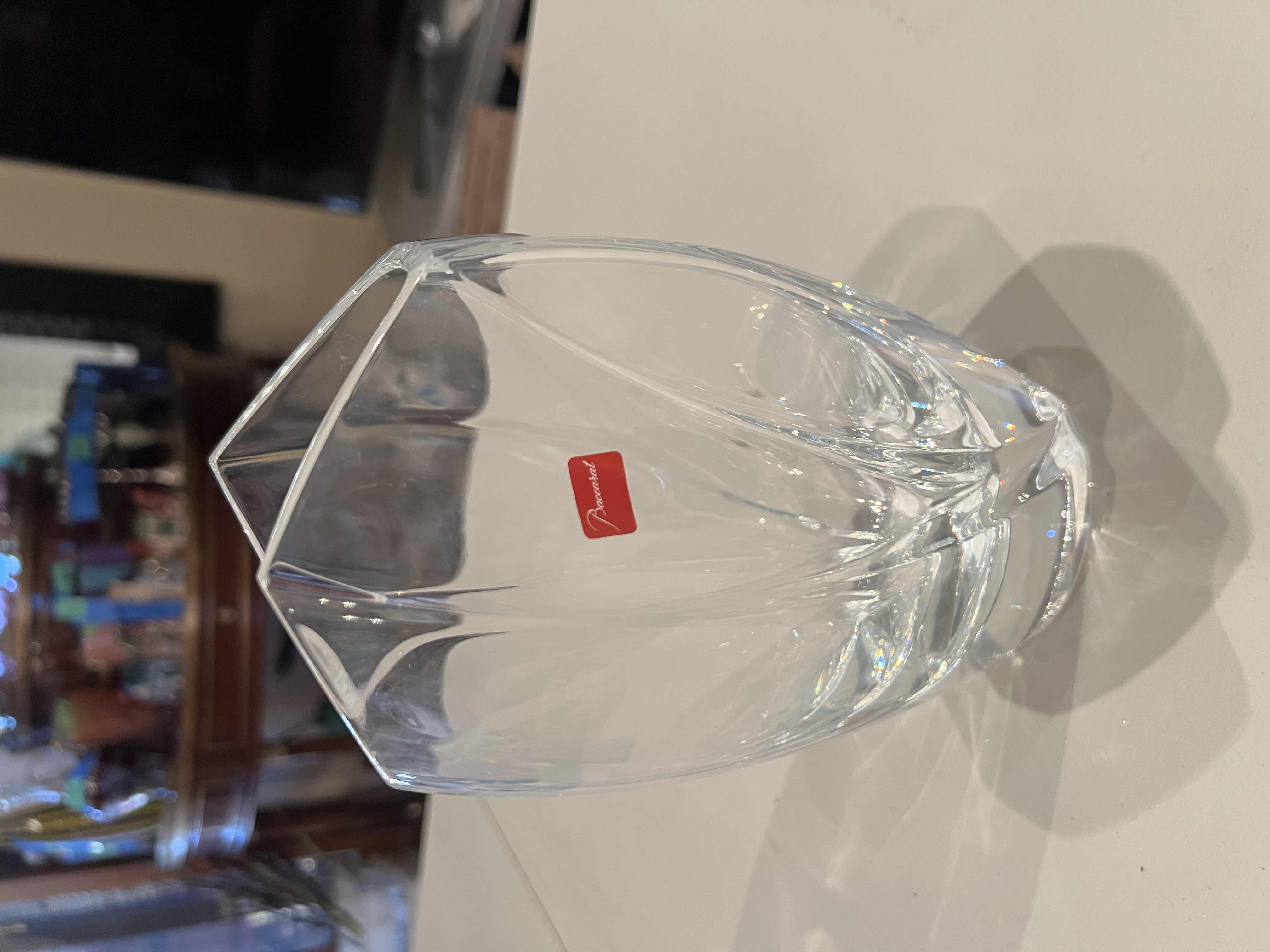 Photo 1 of BACCARAT CRYSTAL GIVERNY FLOWER VASE 10”H