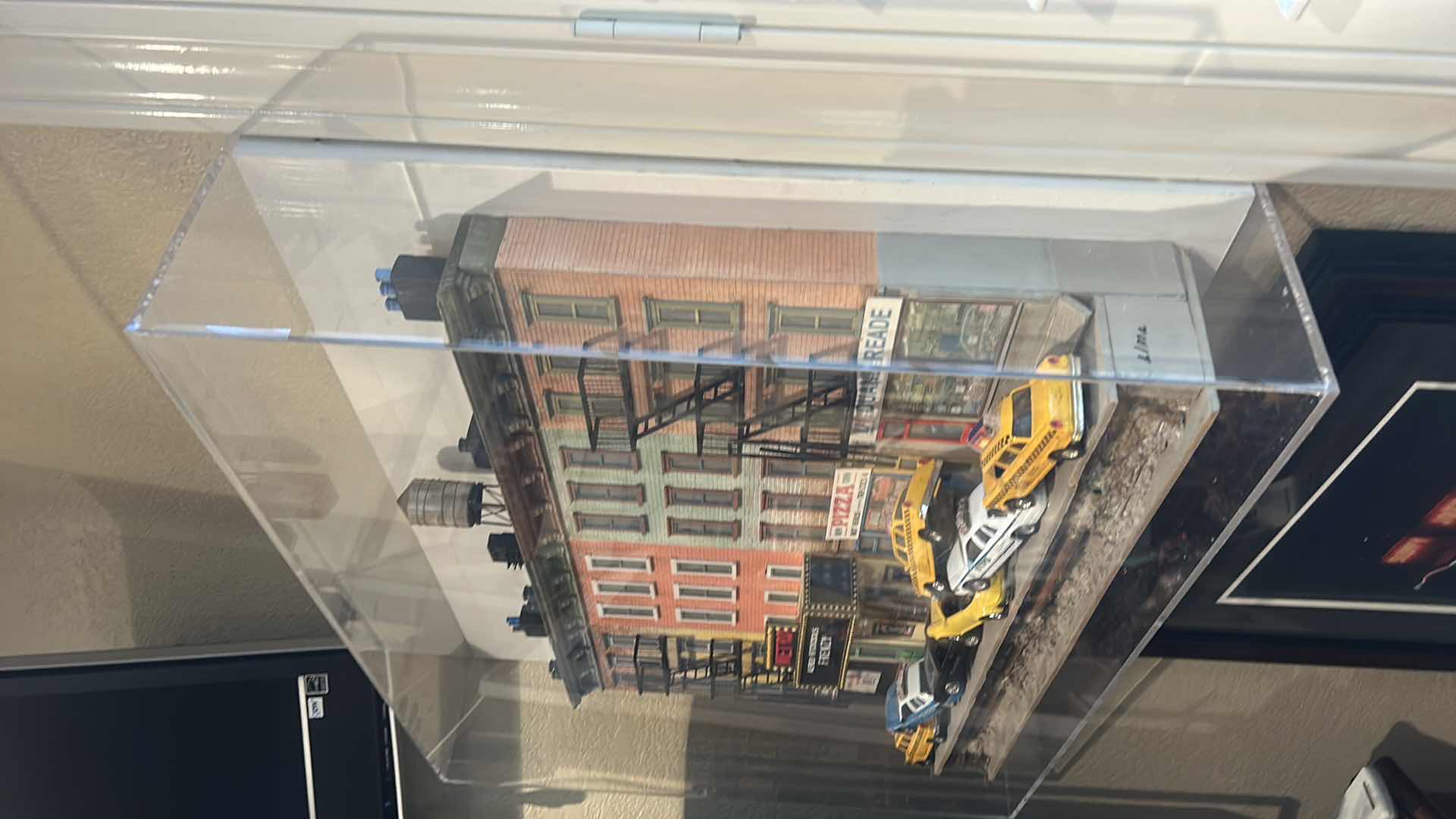 Photo 1 of ACRYLIC SHADOW BOX NEW YORK 3D ARTWORK WALL DECOR 27 1/2” x 5” x 22 1/2”