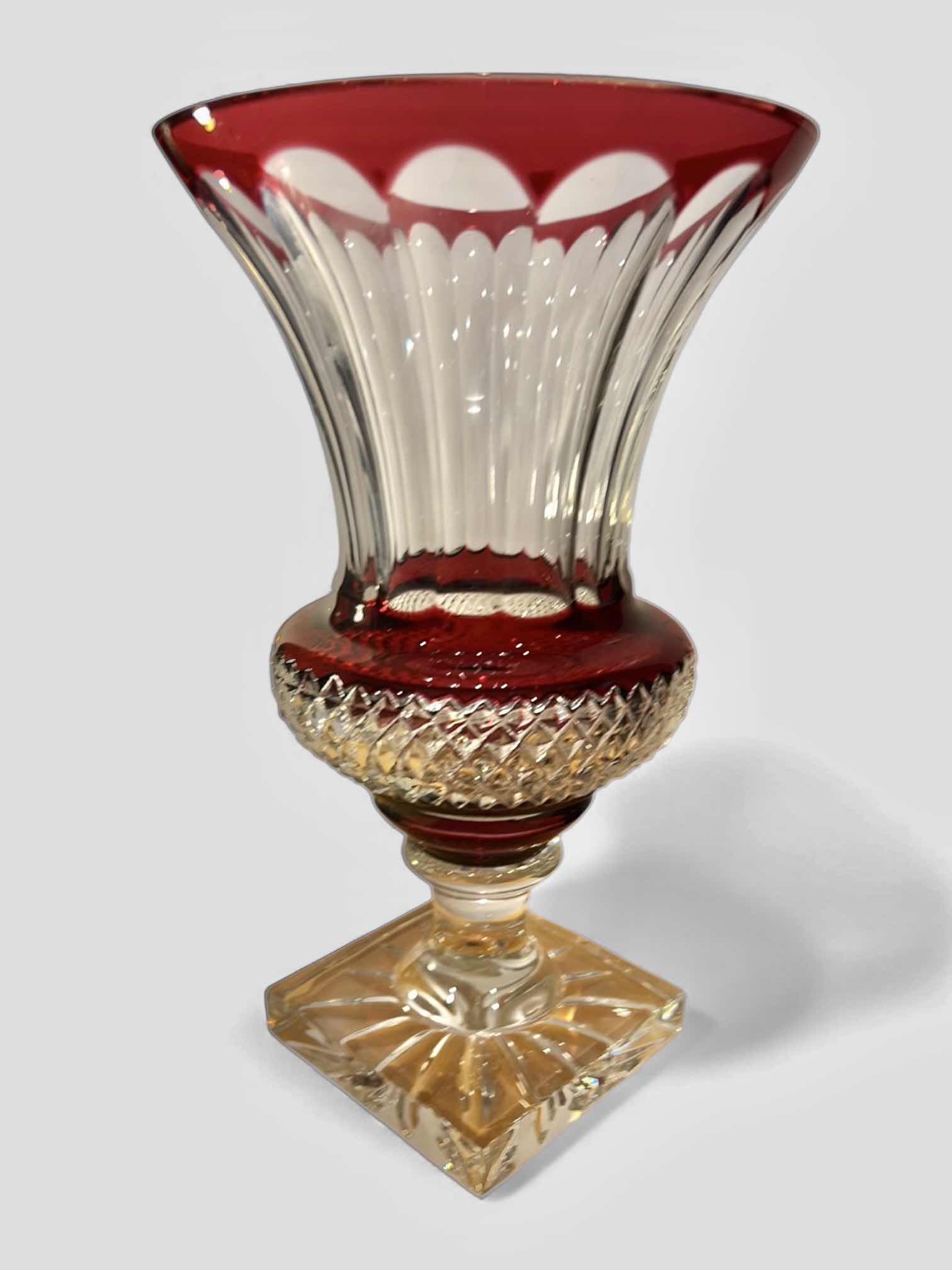Photo 1 of AG FABVAS CUT CRYSTAL VASE $1590