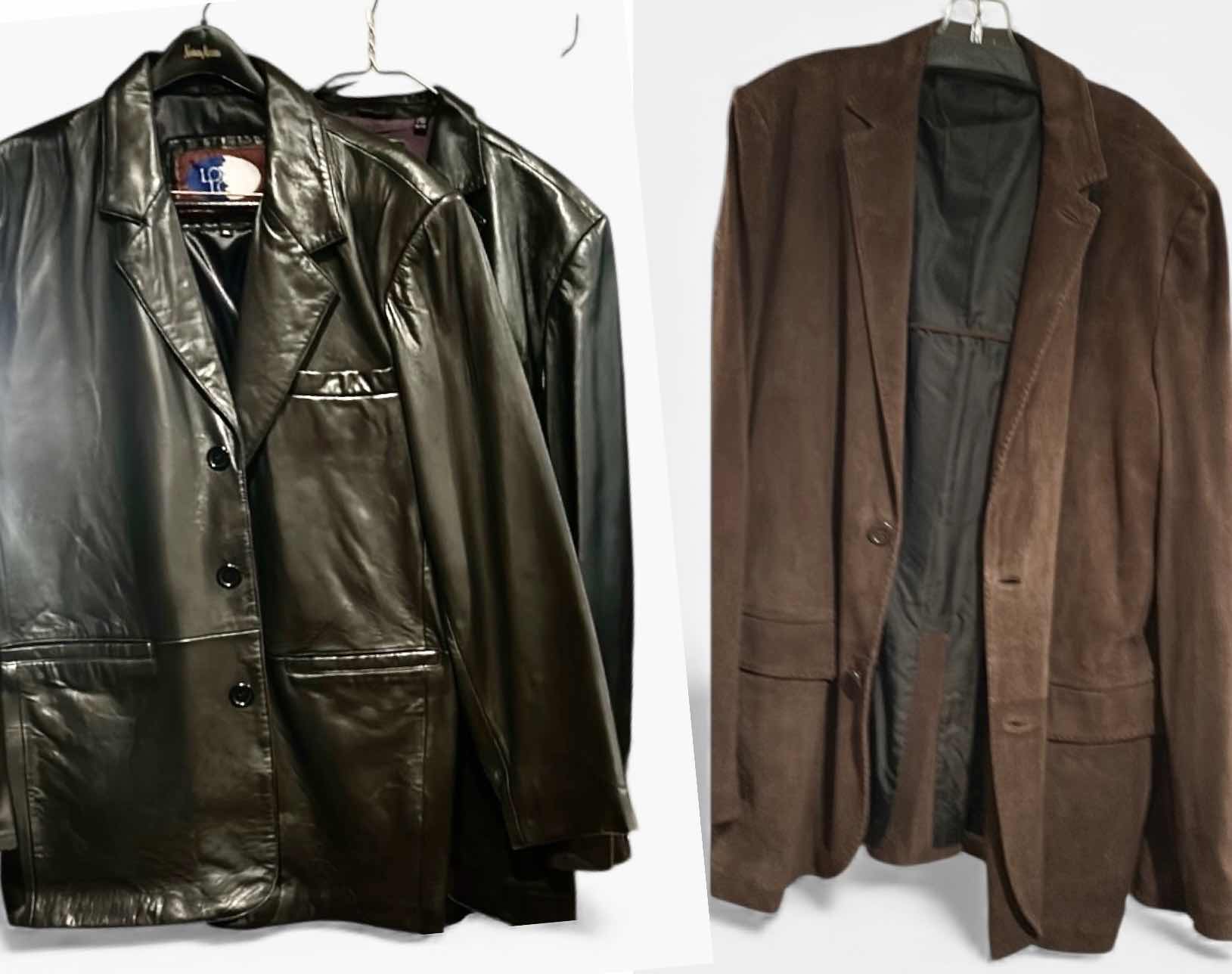 Photo 1 of 3 MENS LEATHER JACKETS L XL