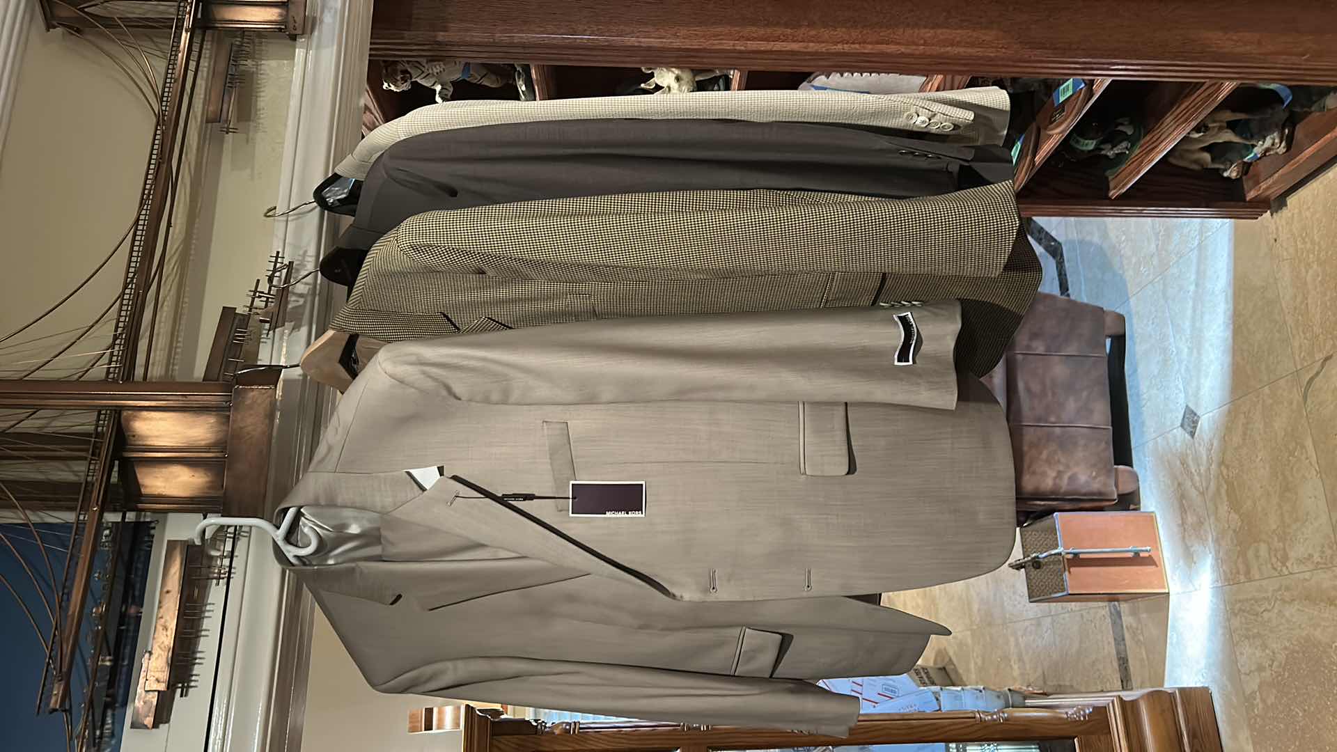 Photo 1 of 4 MENS SUITS AND SPORTS COSTS SIZE L XL