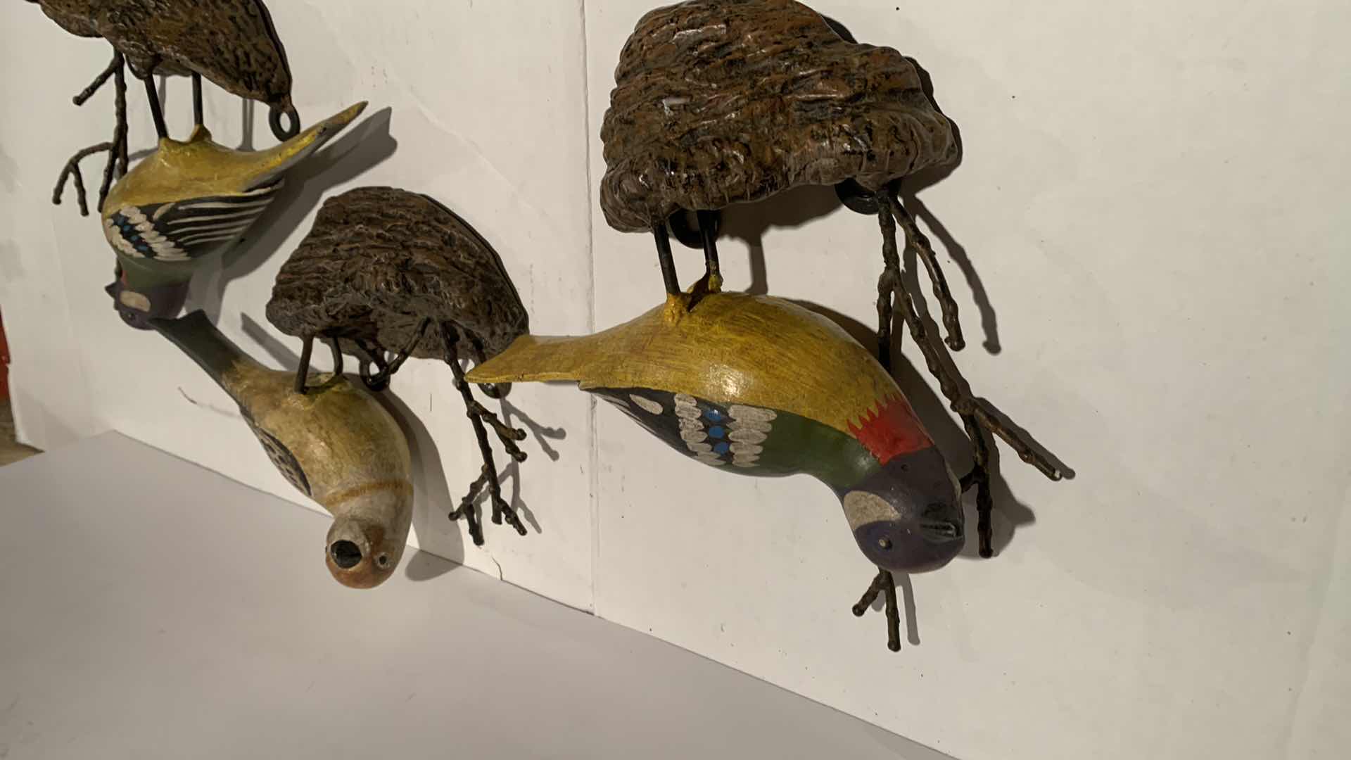 Photo 1 of 3 METAL BIRD WALL HANGINGS 8”