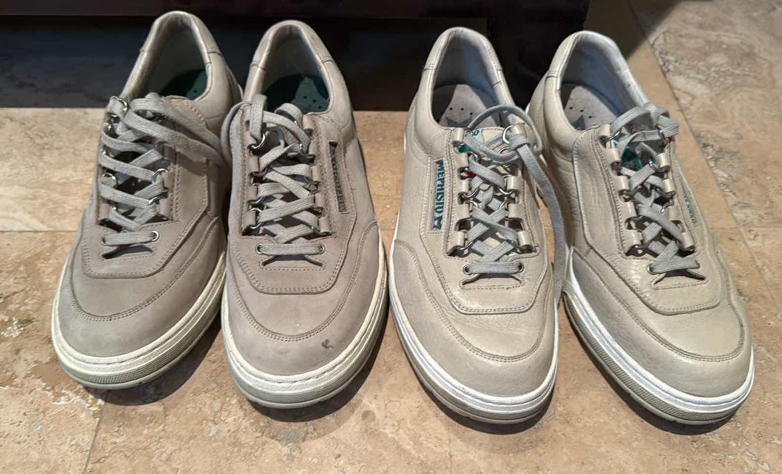 Photo 1 of 2-PAIRS MEN’S MEPHISTO RUNNING SHOES (SIZE 9.5)