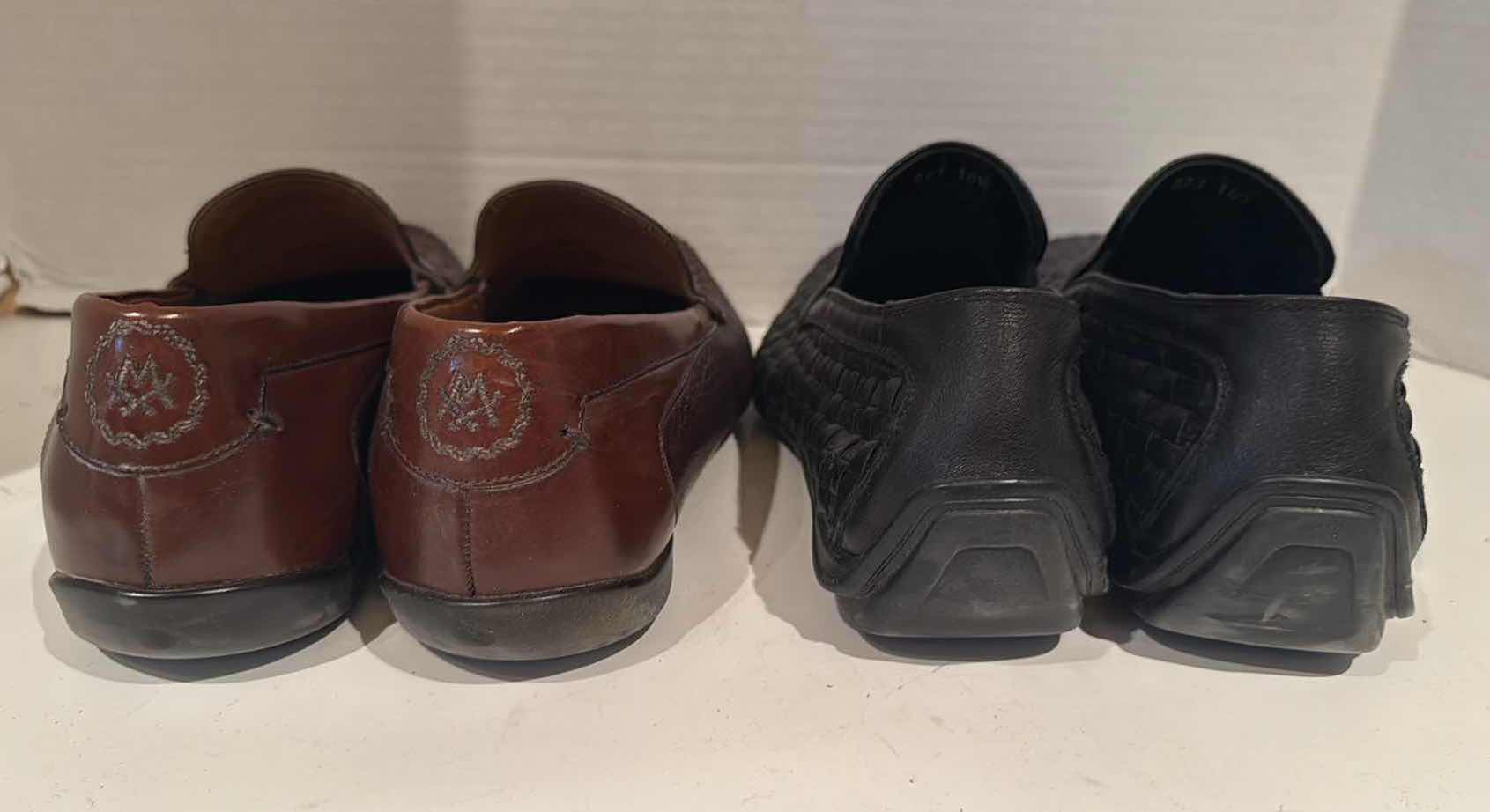 Photo 1 of 2-PAIRS MEN’S DESIGNER LOAFER SHOES (APPROX SIZE 10.5)