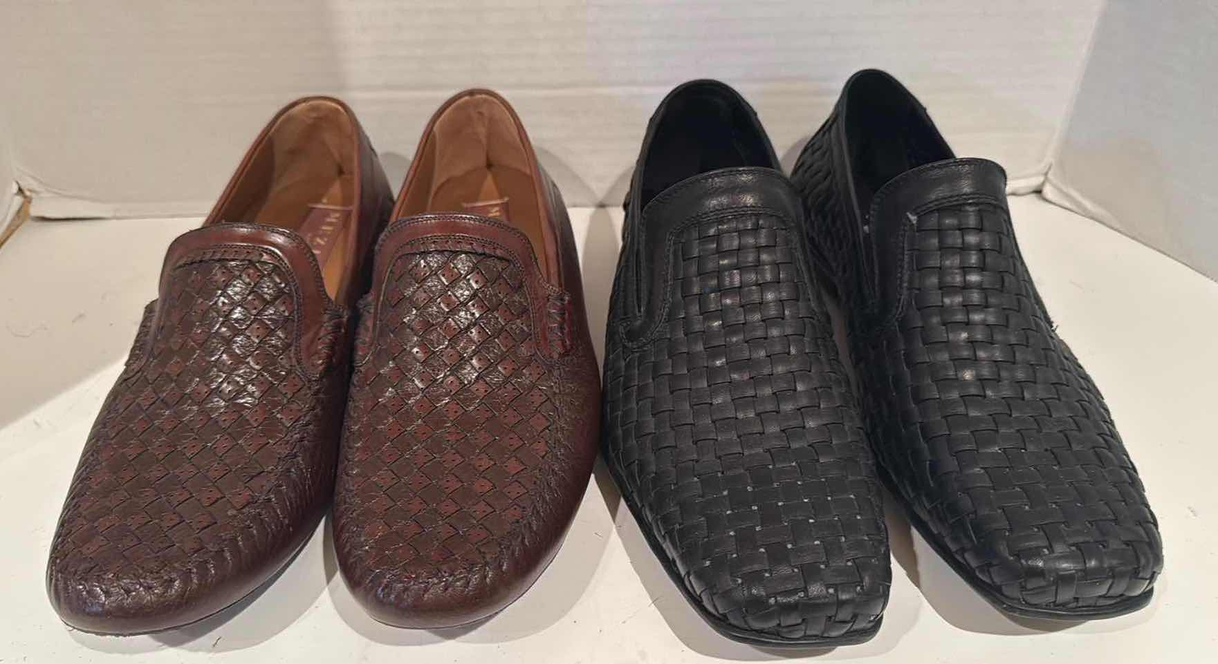 Photo 1 of 2-PAIRS MEN’S DESIGNER LOAFER SHOES (APPROX SIZE 10.5)