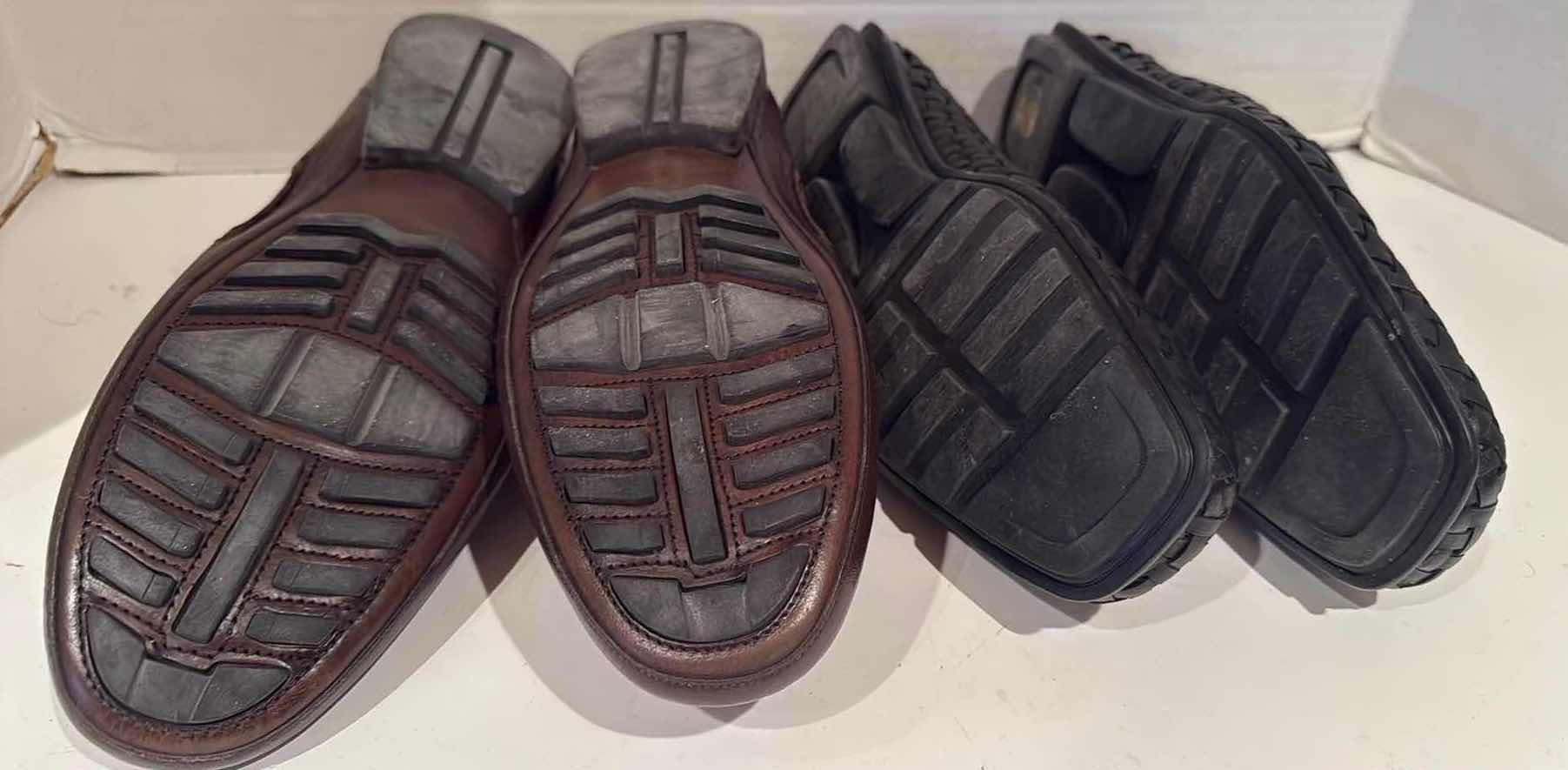 Photo 1 of 2-PAIRS MEN’S DESIGNER LOAFER SHOES (APPROX SIZE 10.5)