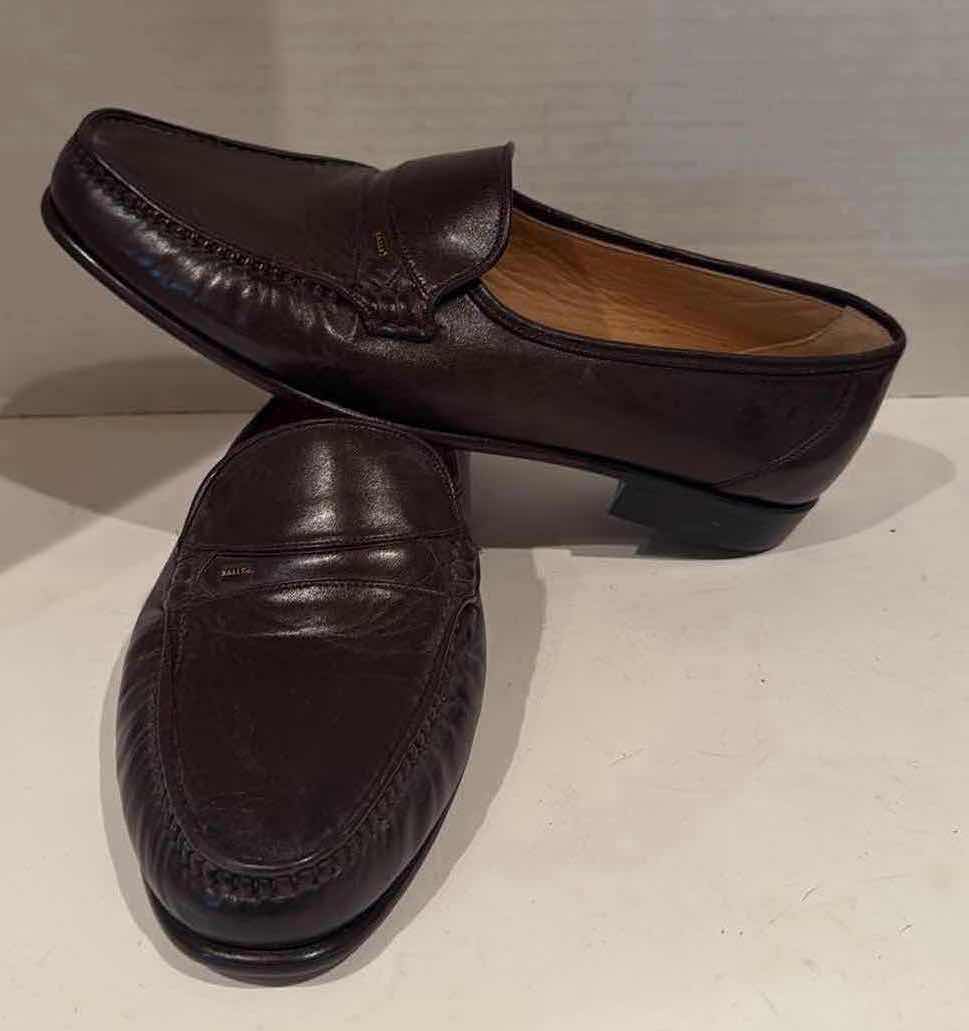 Photo 1 of 2-PAIRS MEN’S BALLY DESIGNER LOAFER SHOES (SIZE 10)
