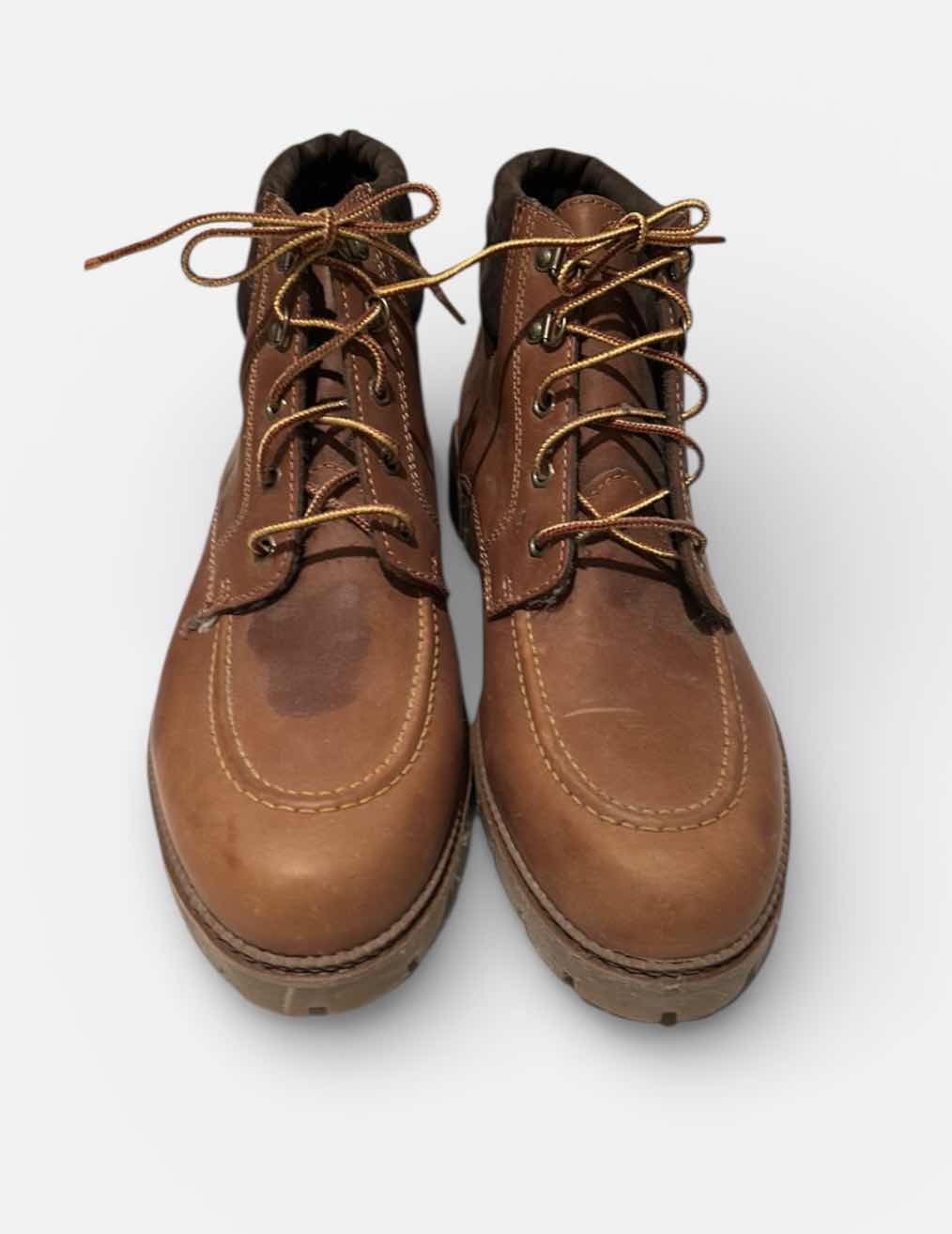 Photo 1 of BASS LEATHER UPPER MENS LACE UP ANKLE BOOTS SIZE 10 M