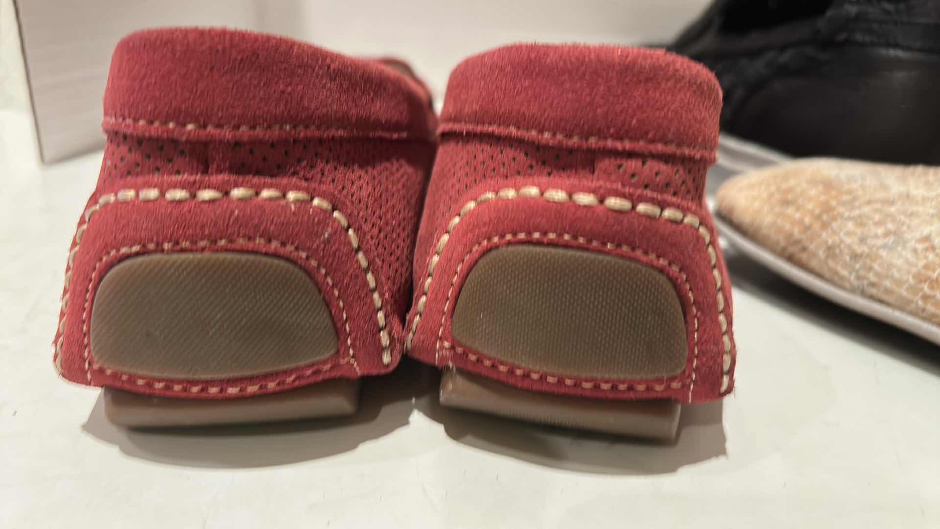 Photo 1 of 3 PAIRS DESIGNER DONALD J PUNER LOAFERS, SIZE 9.5 TO 10.5