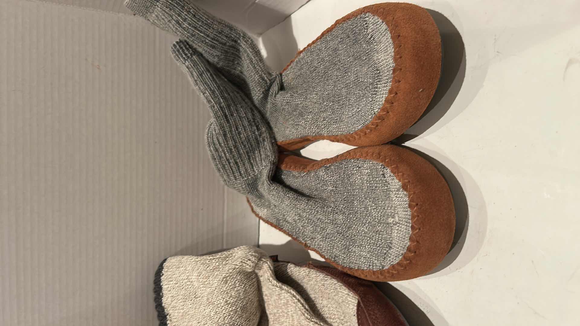 Photo 1 of 2 PAIRS SOCK SHOES SIZE 10