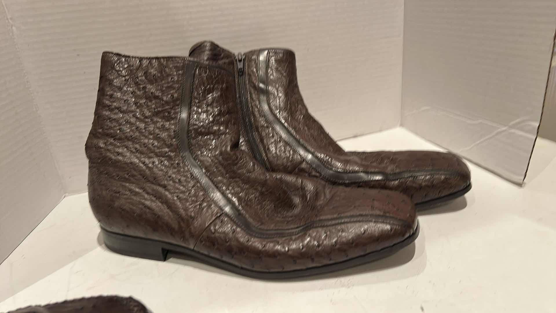 Photo 1 of 2 PAIRS- PRADA DESIGNER MEN'S SHOES, SIZE 8-9