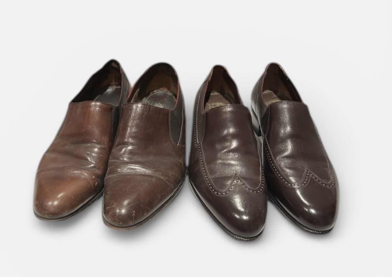 Photo 1 of 2 MENS FLORSHEIM LEATHER LOAFERS SIZE 9