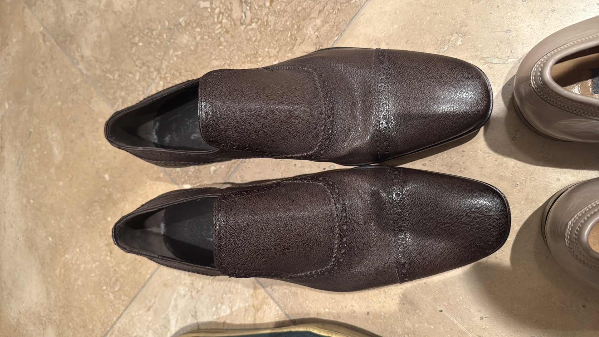 Photo 1 of 4-PAIRS MEN’S DESIGNER LOAFER SHOES (SIZE 10)