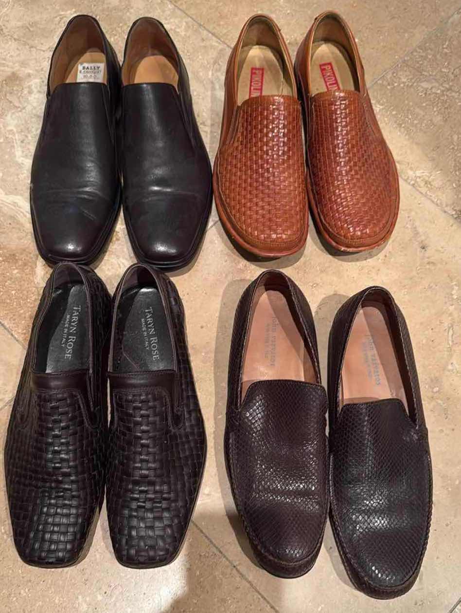 Photo 1 of 4-PAIRS MEN’S DESIGNER SHOES (APPOX SIZE 10)