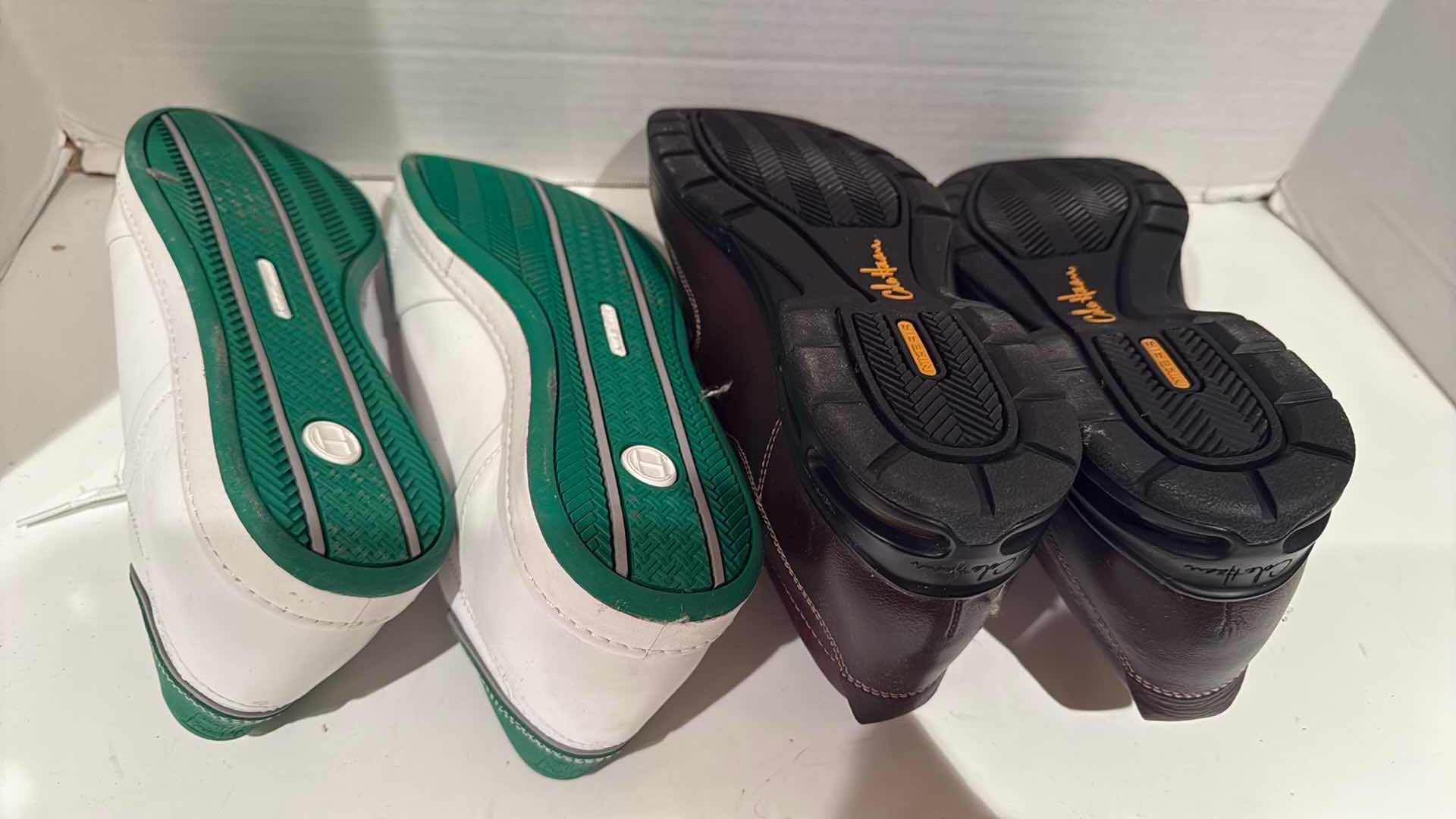 Photo 1 of 2-PAIRS COLE HANN MEN’S DESIGNER SHOES (9.5,10)