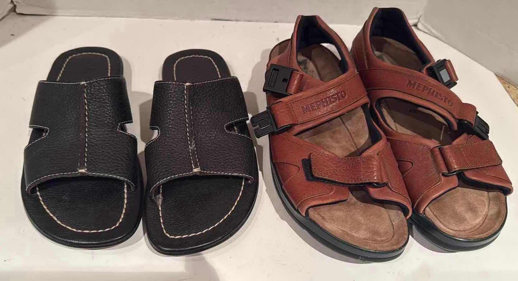 Photo 1 of 2-PAIRS MEN’S SANDALS