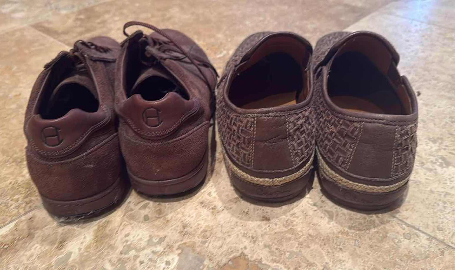 Photo 1 of 2-PAIRS COLE HANN DESIGNER MEN’S SHOES (SIZE M)