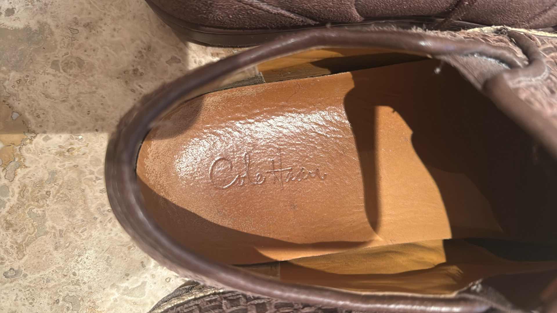 Photo 1 of 2-PAIRS COLE HANN DESIGNER MEN’S SHOES (SIZE M)