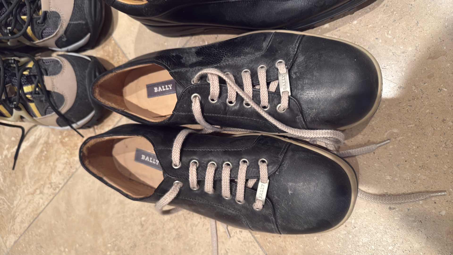 Photo 1 of 3-PAIRS MEN’S SHOES (SIZE 9.5-10)