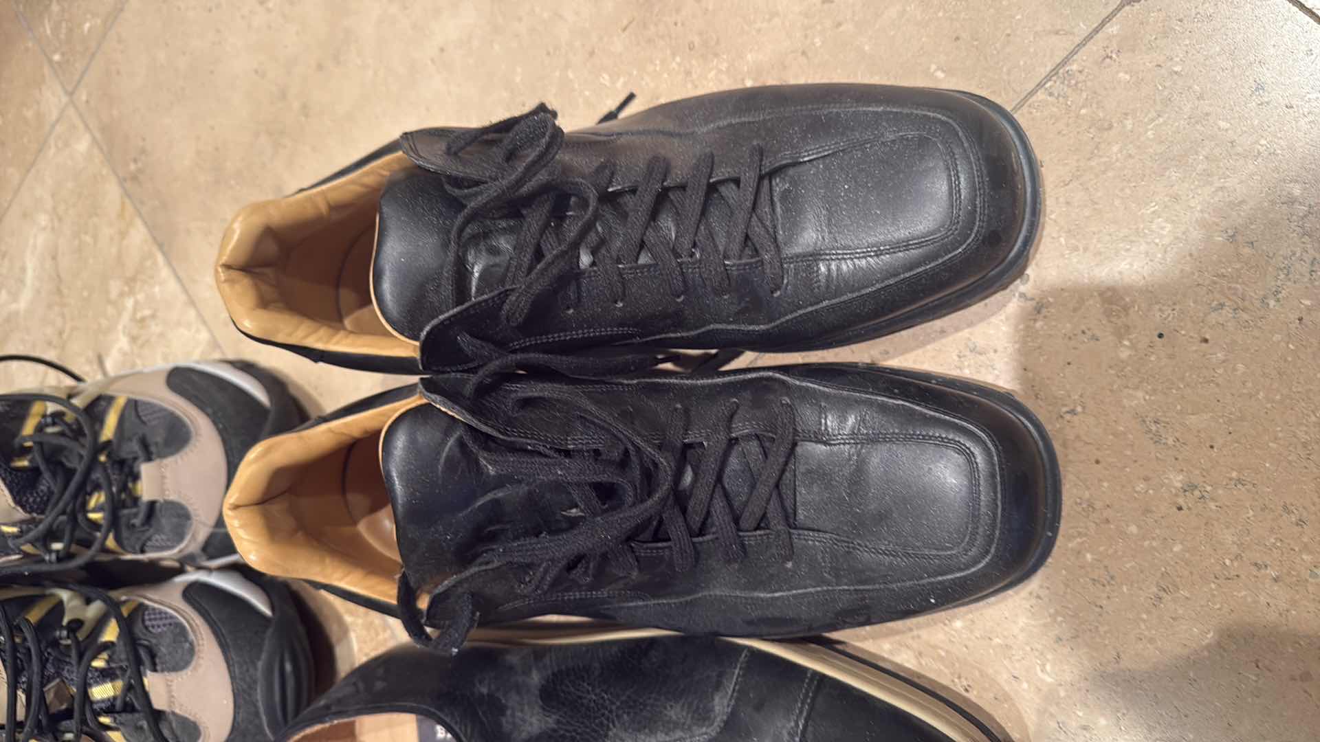 Photo 1 of 3-PAIRS MEN’S SHOES (SIZE 9.5-10)