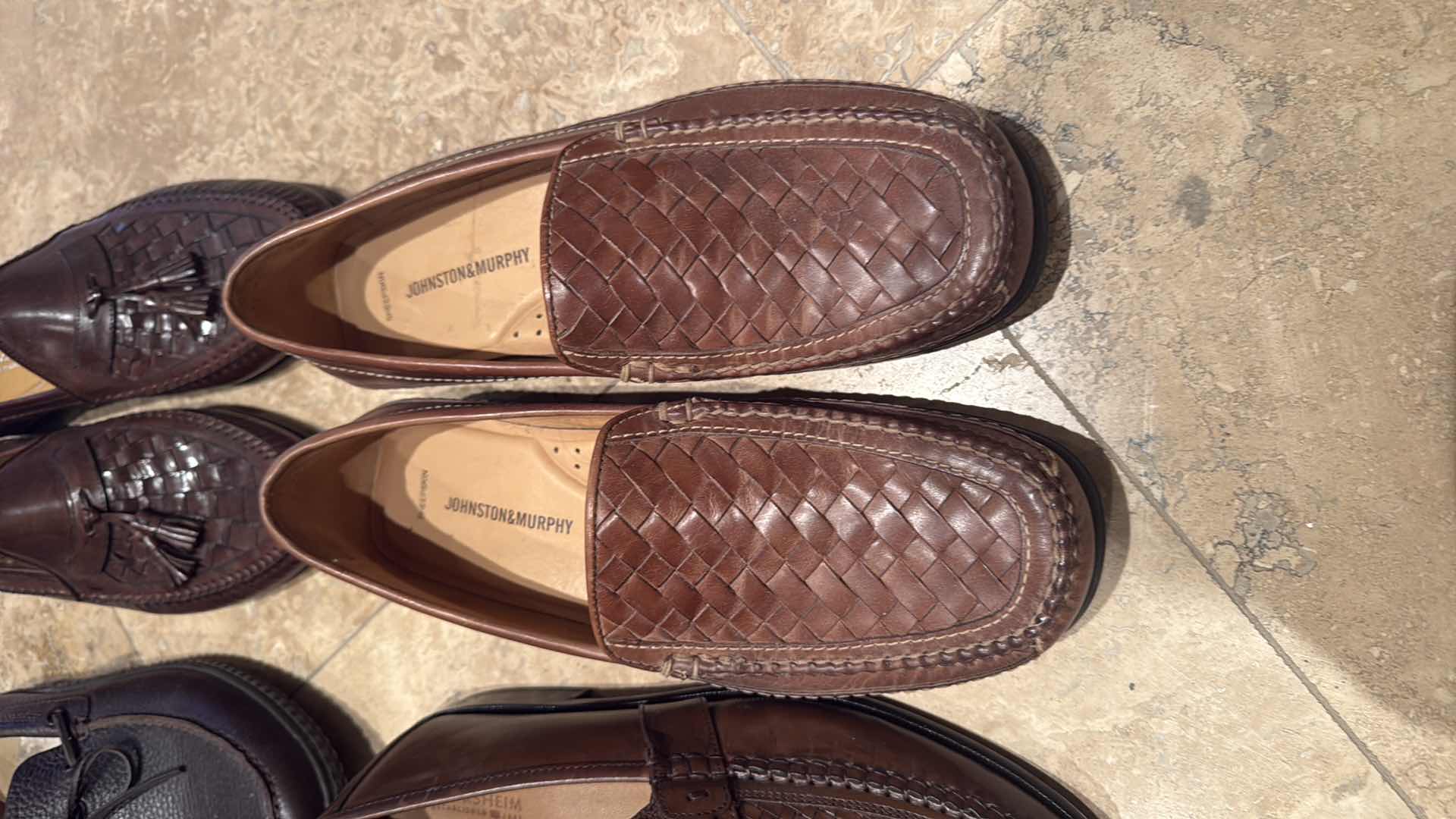 Photo 1 of 4-PAIRS DESIGNER MEN’S LOAFER SHOES (10-11)