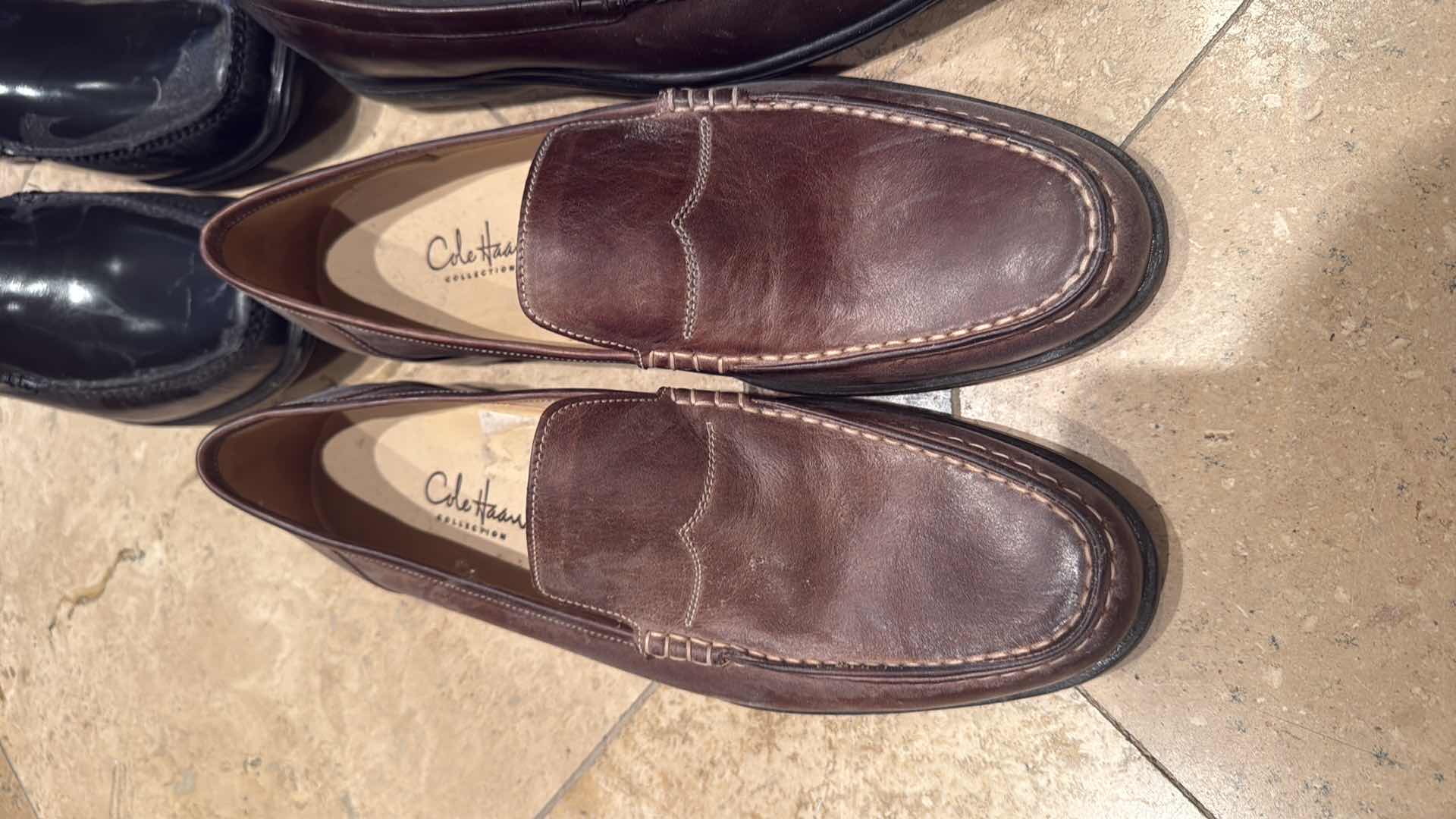 Photo 1 of 3-PAIRS COLE HANN MEN’S LOAFER SHOES (SIZE 10.5)