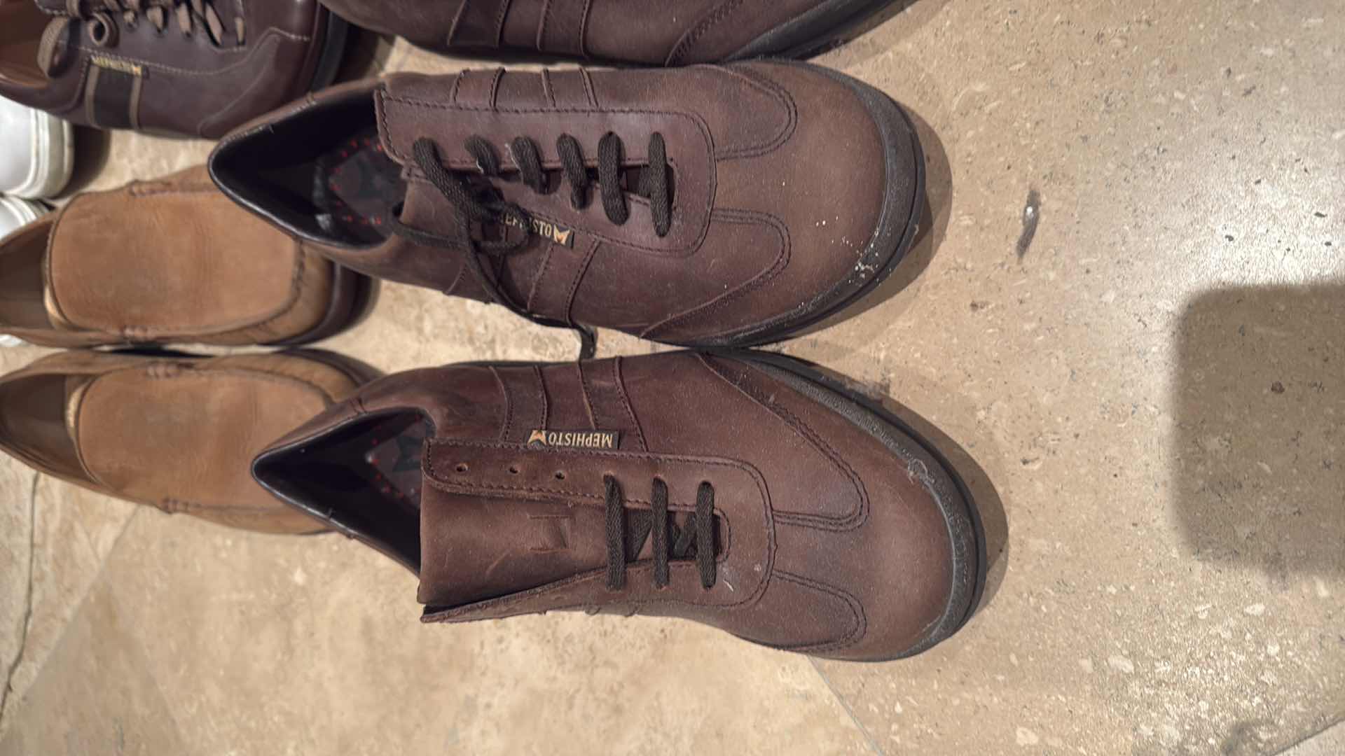 Photo 1 of 5-PAIRS MEPHISTO MEN’S SHOES ( SIZE 10)