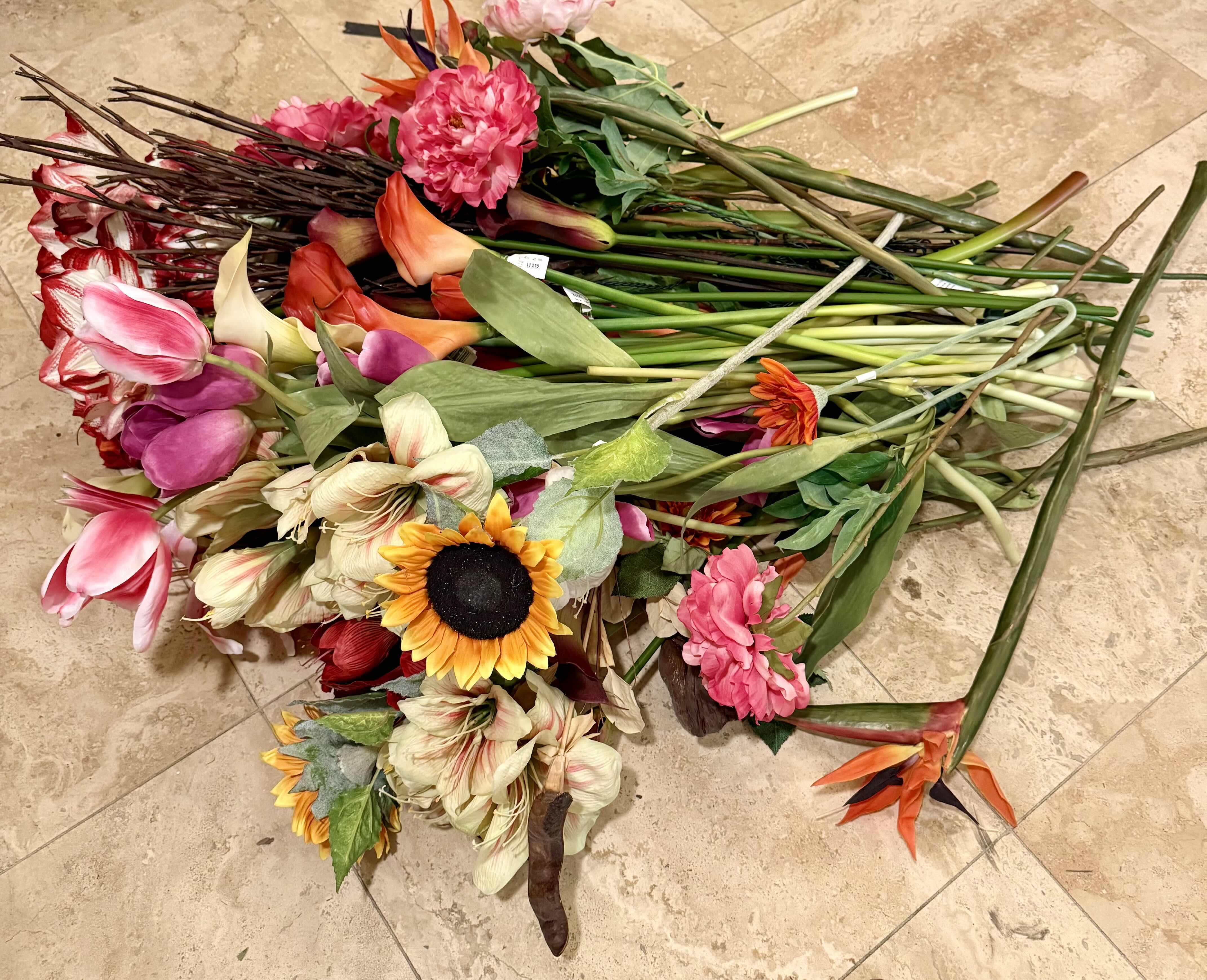 Photo 1 of LONG STEM FAUX FLOWERS